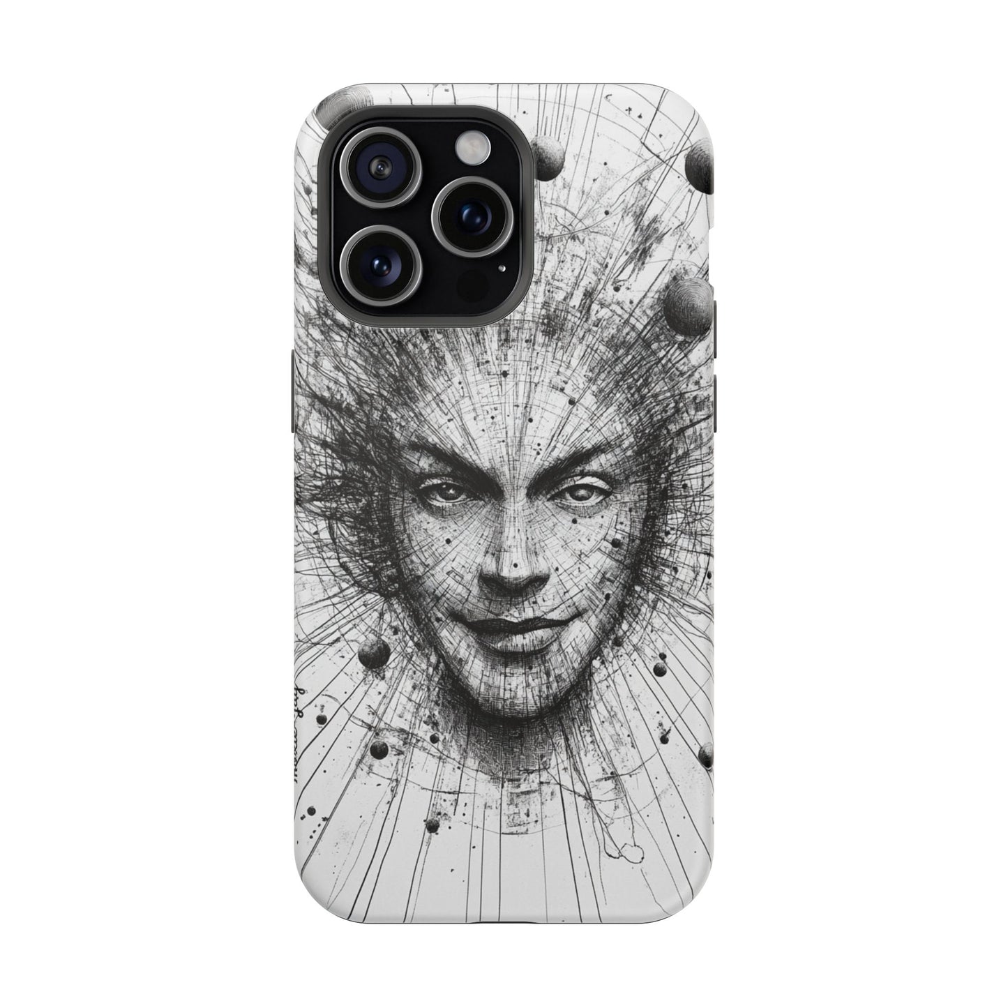 Artistic Magnetic Phone Case - Unique Design for Creative Minds