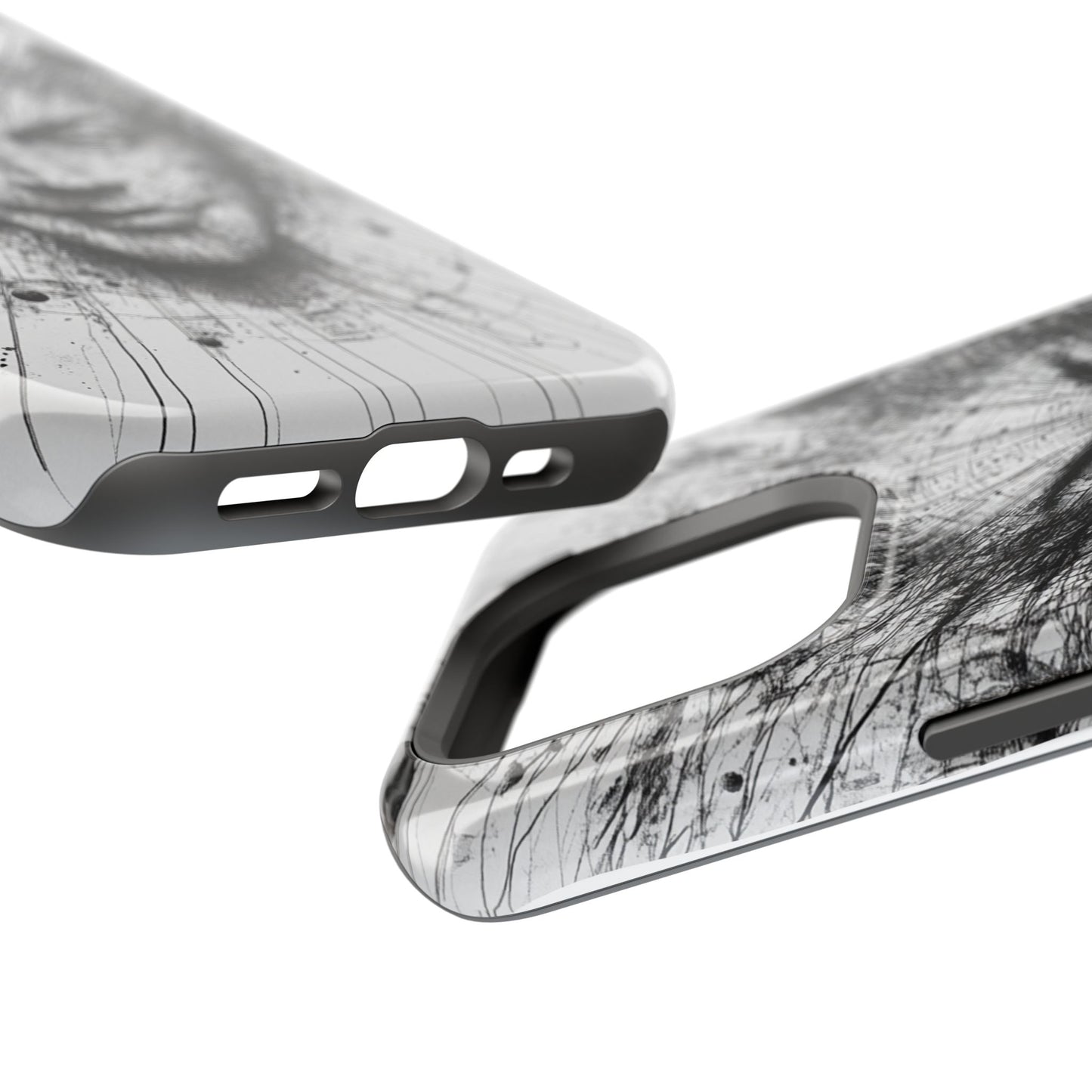 Artistic Magnetic Phone Case - Unique Design for Creative Minds