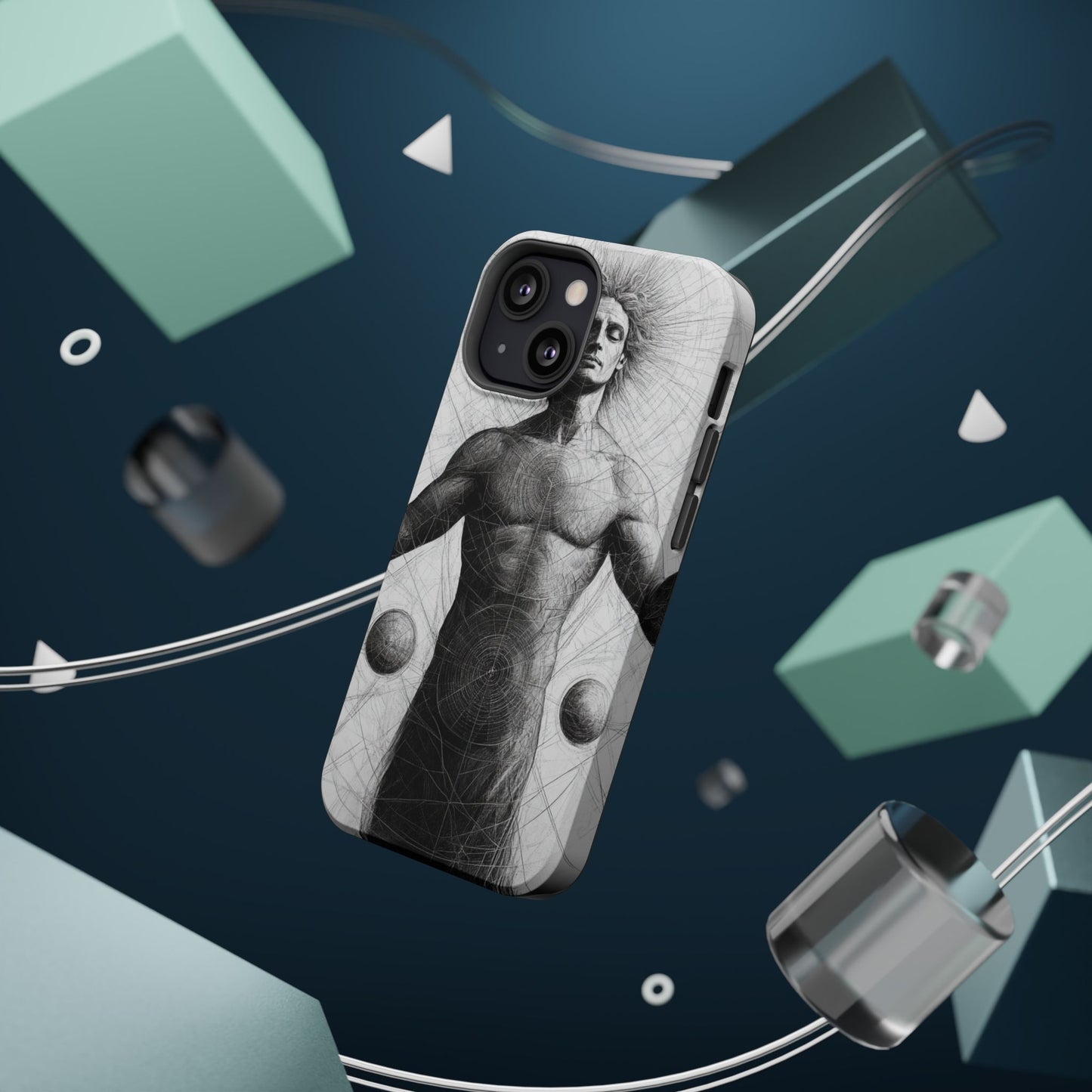 Artistic Magnetic Tough Case with Mystical Design