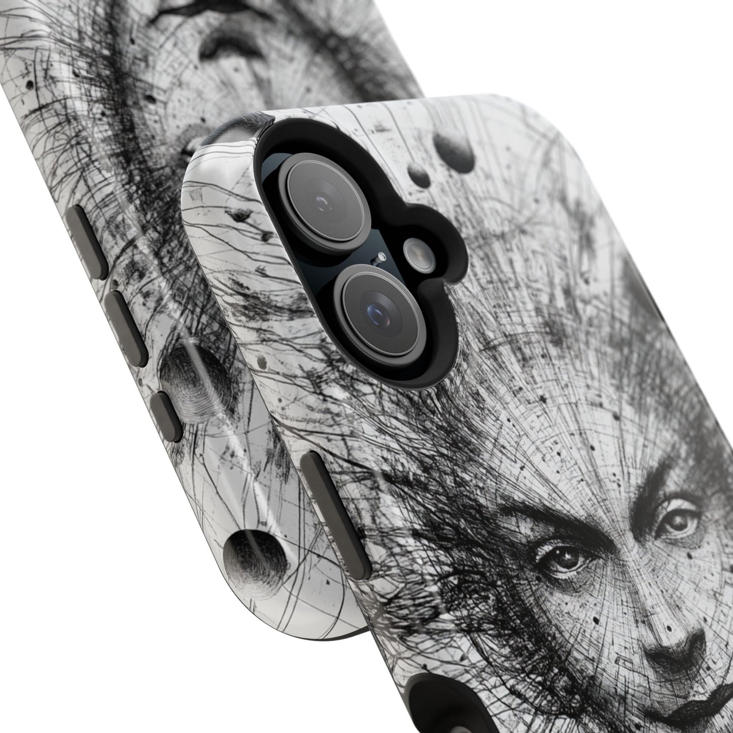Artistic Magnetic Phone Case - Unique Design for Creative Minds