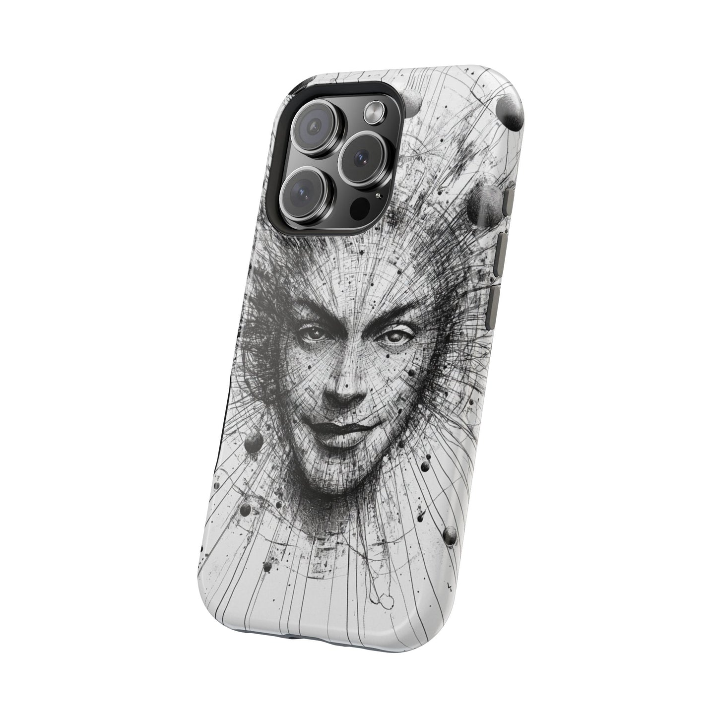 Artistic Magnetic Phone Case - Unique Design for Creative Minds