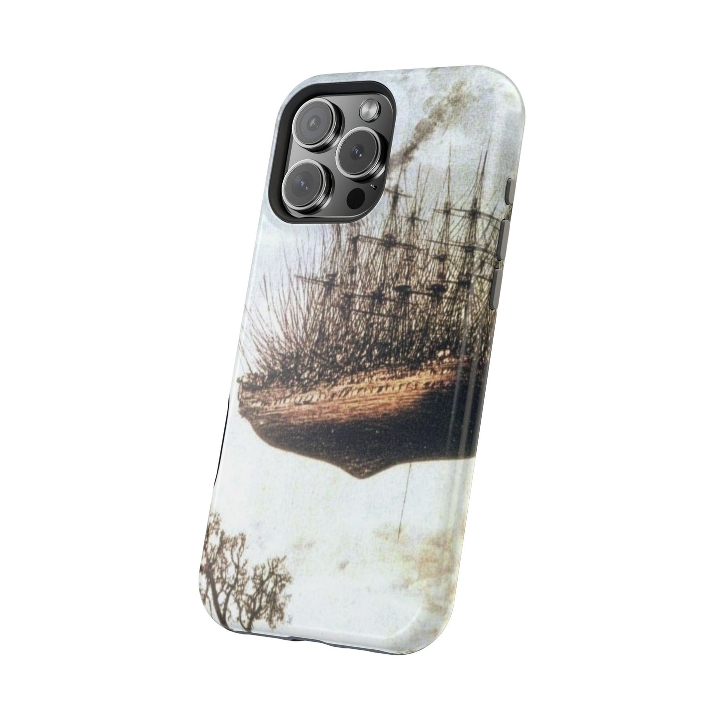 Artistic Magnetic Tough Cases - Nautical Ship Design for Maritime Enthusiasts