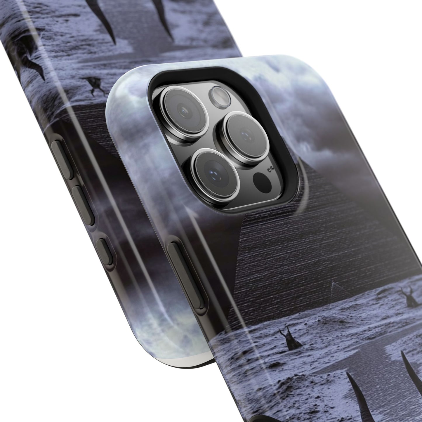 Luxurious MagSafe® Compatible iPhone Case - "Aquatic Nightmare" by Moxie-Jay