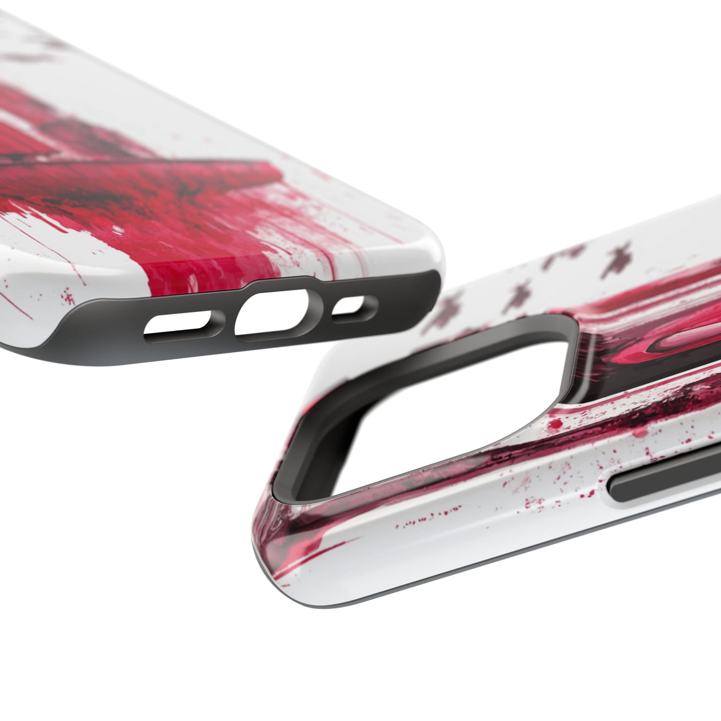 Luxurious MagSafe® Compatible iPhone Case - "Resilience in Ruins" by Moxie-Jay