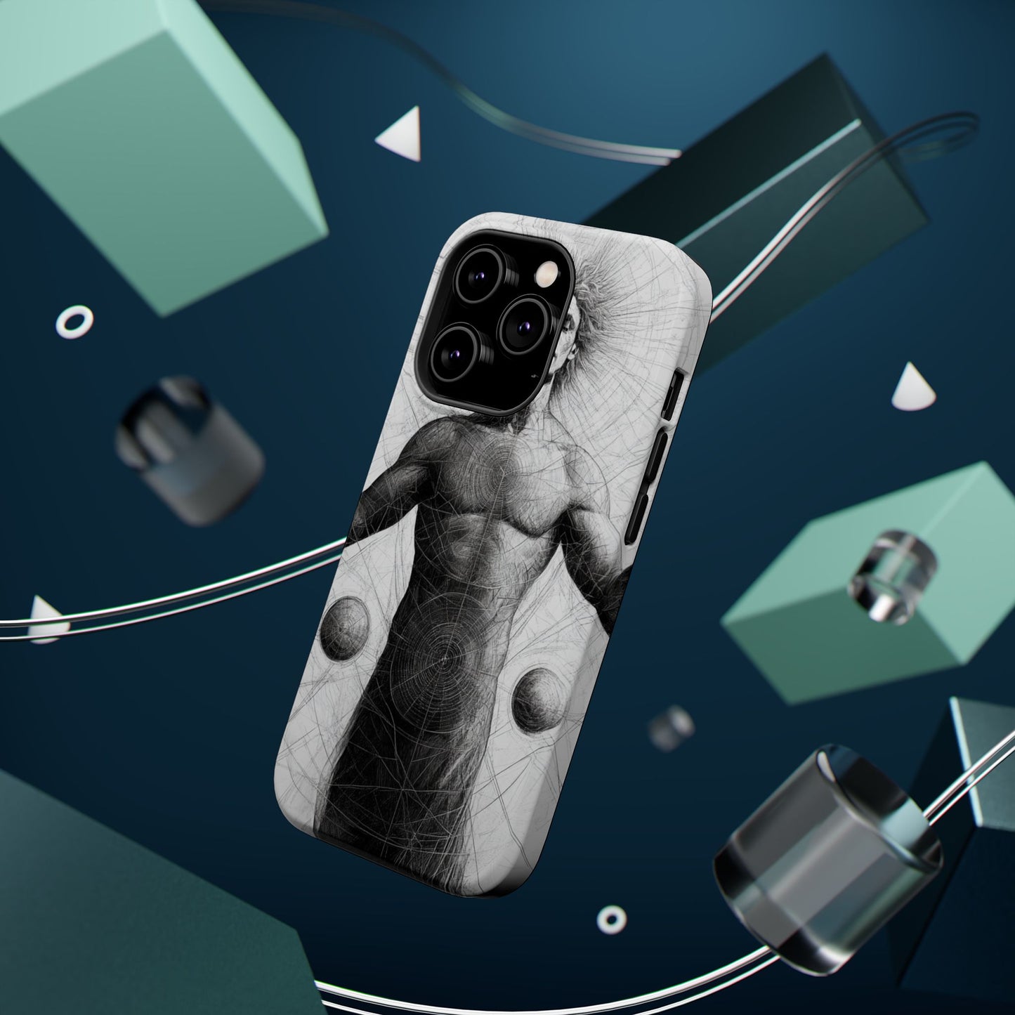 Artistic Magnetic Tough Case with Mystical Design