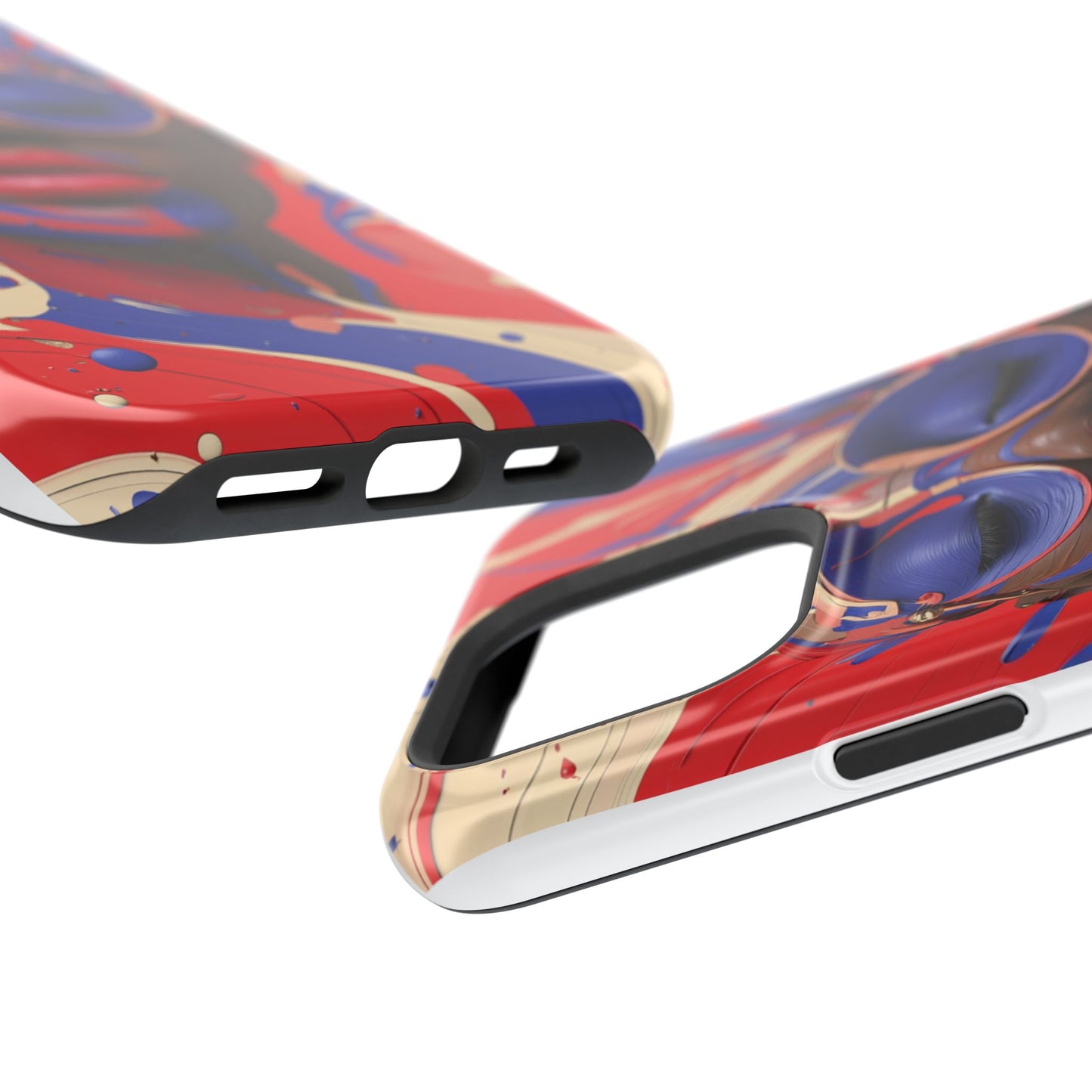 iPhone Magnetic Case - Original Artwork by Moxie-Jay, Futuristic Black Woman Design
