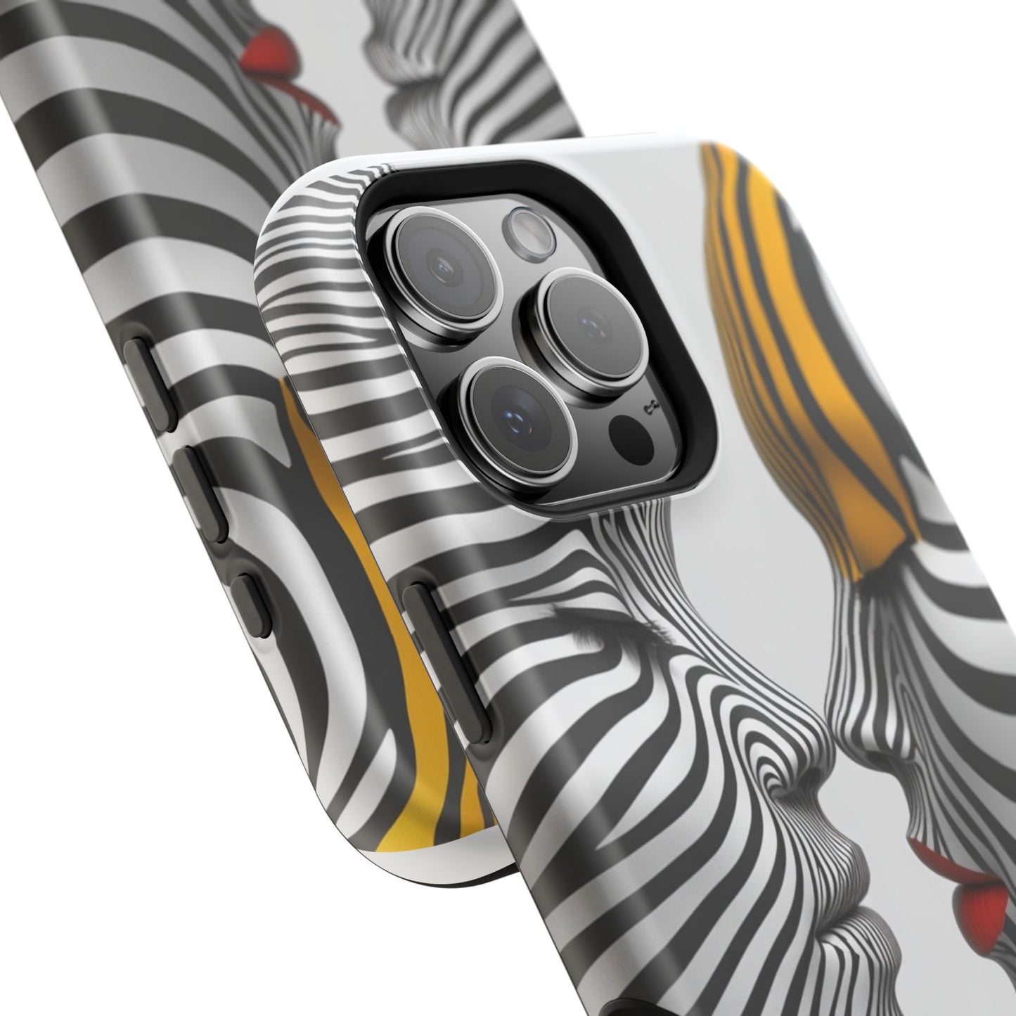 Artistic Magnetic Tough Phone Cases – Embrace the Duality of Love