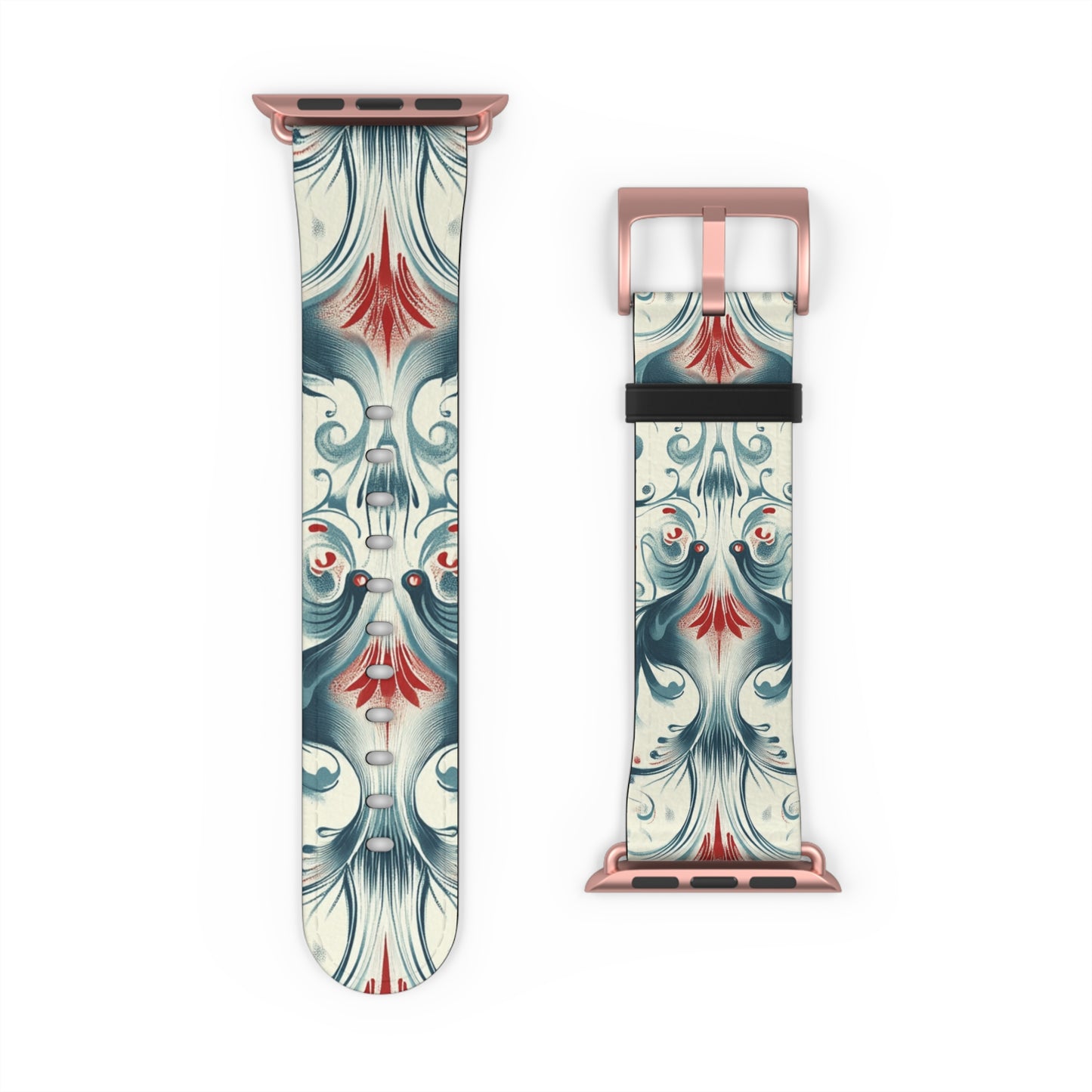 Vintage Floral Watch Band - Elegant Design for Apple Watch