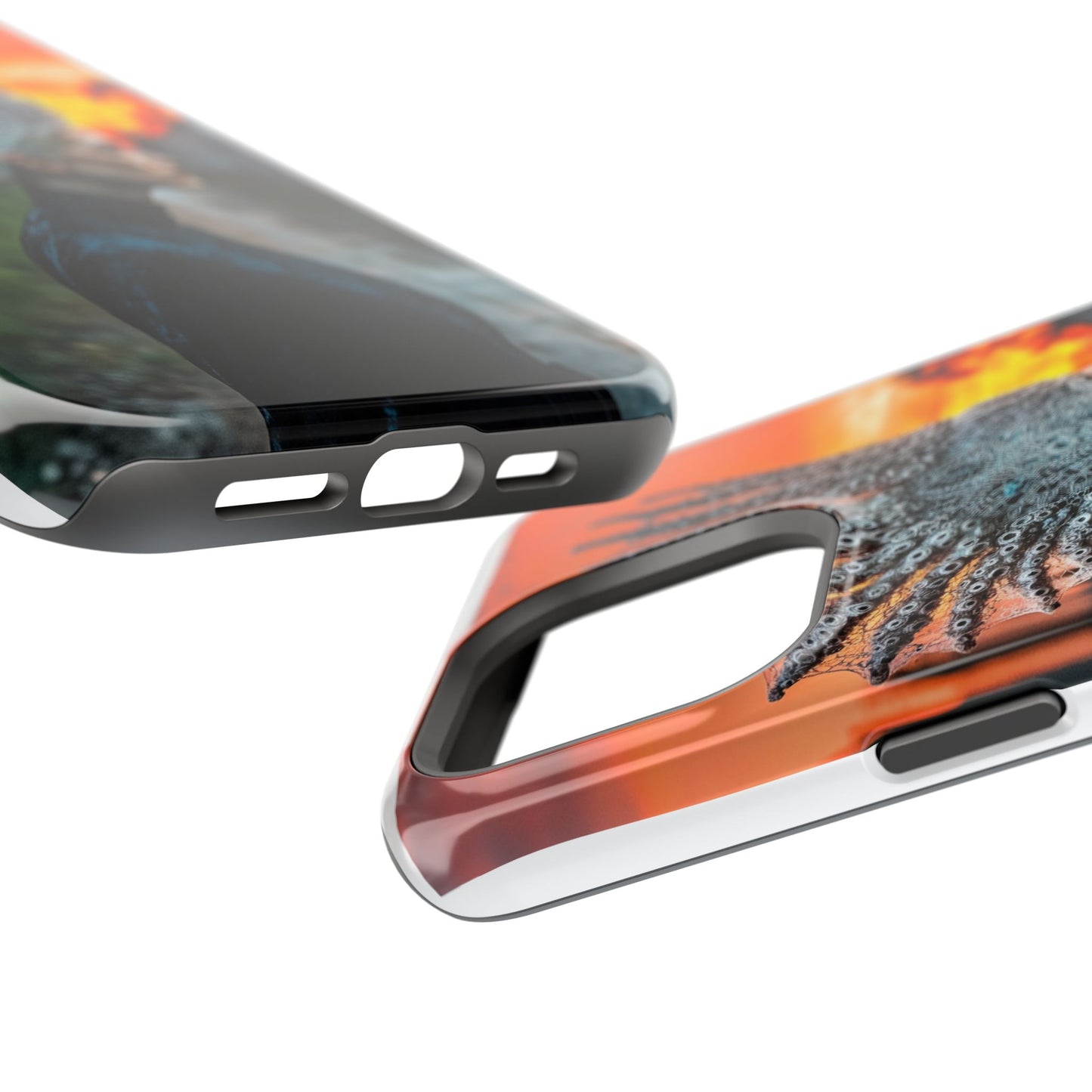 Sunset Goddess" Magnetic Wireless Charging iPhone Case by Moxie Jay