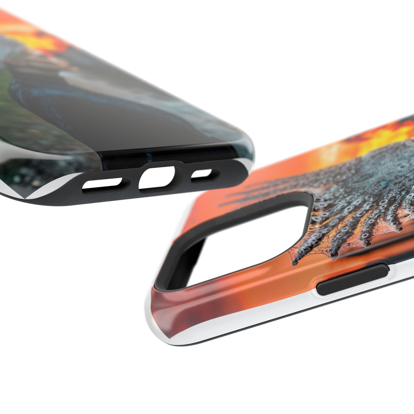 Sunset Goddess" Magnetic Wireless Charging iPhone Case by Moxie Jay
