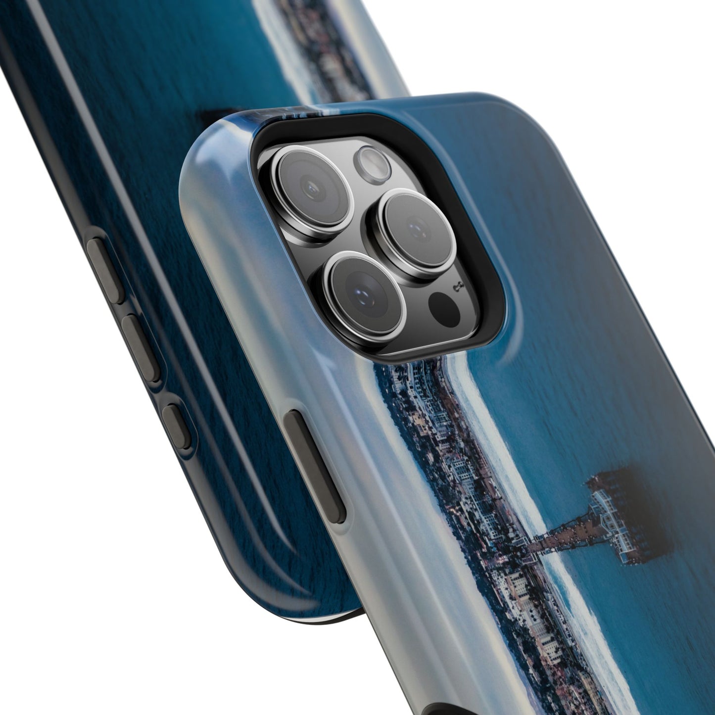 Phone Case - Oceanside CA Pier Sunset Design by Moxie-Jay