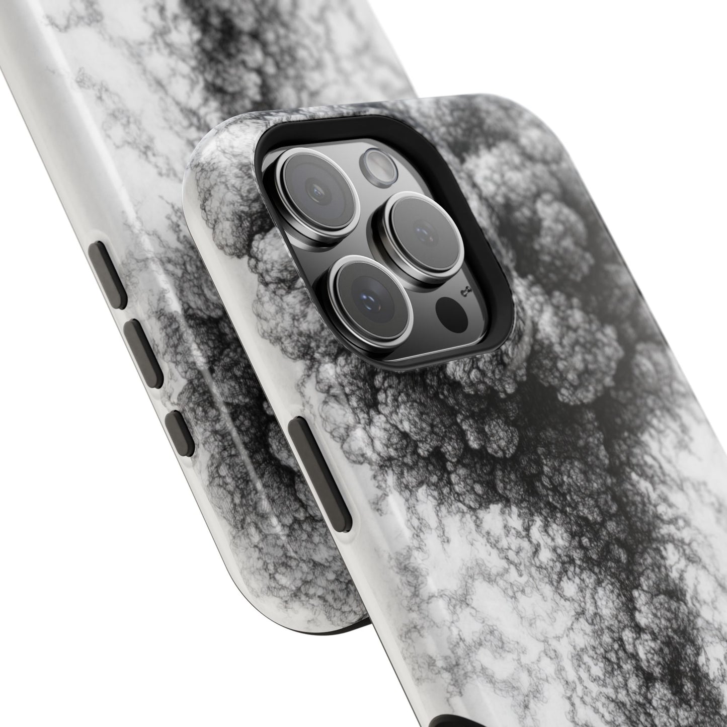 Artistic Magnetic Tough Case - Abstract Smoke Design