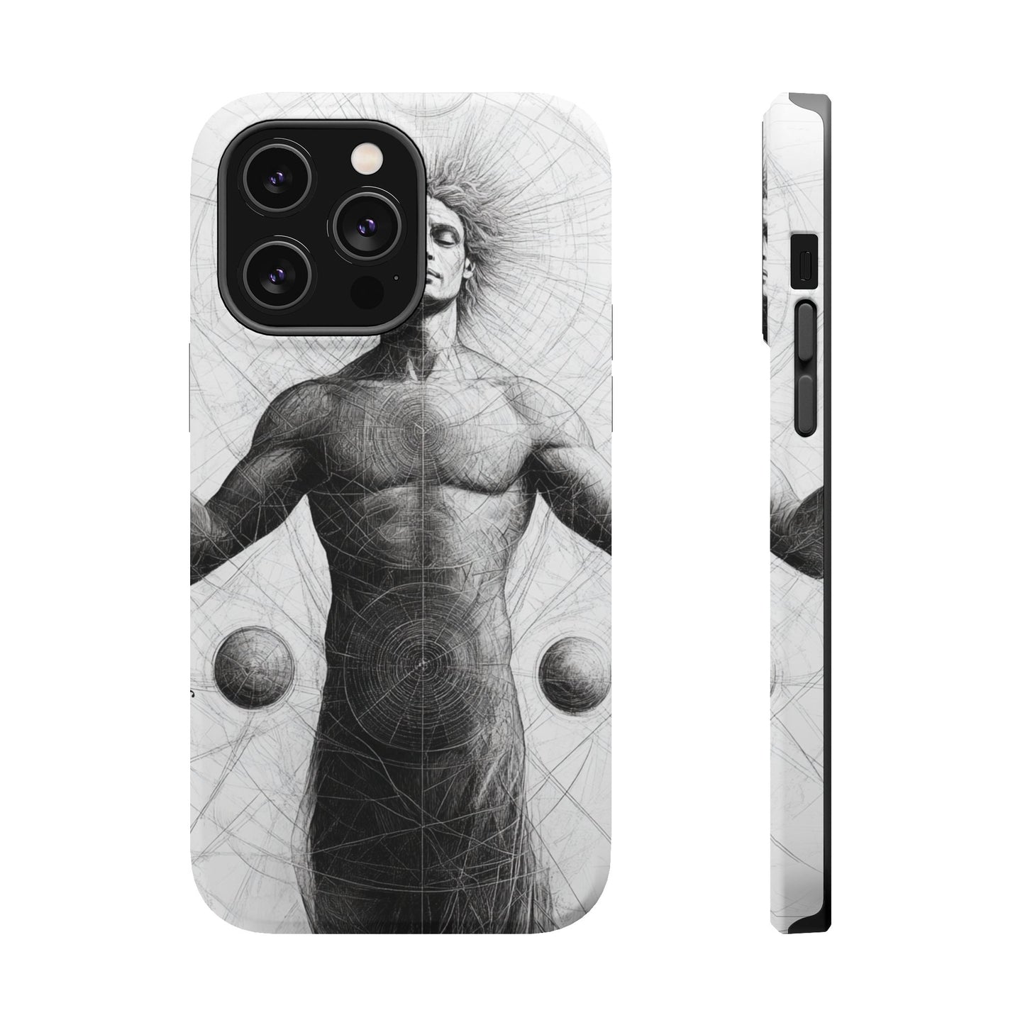 Artistic Magnetic Tough Case with Mystical Design