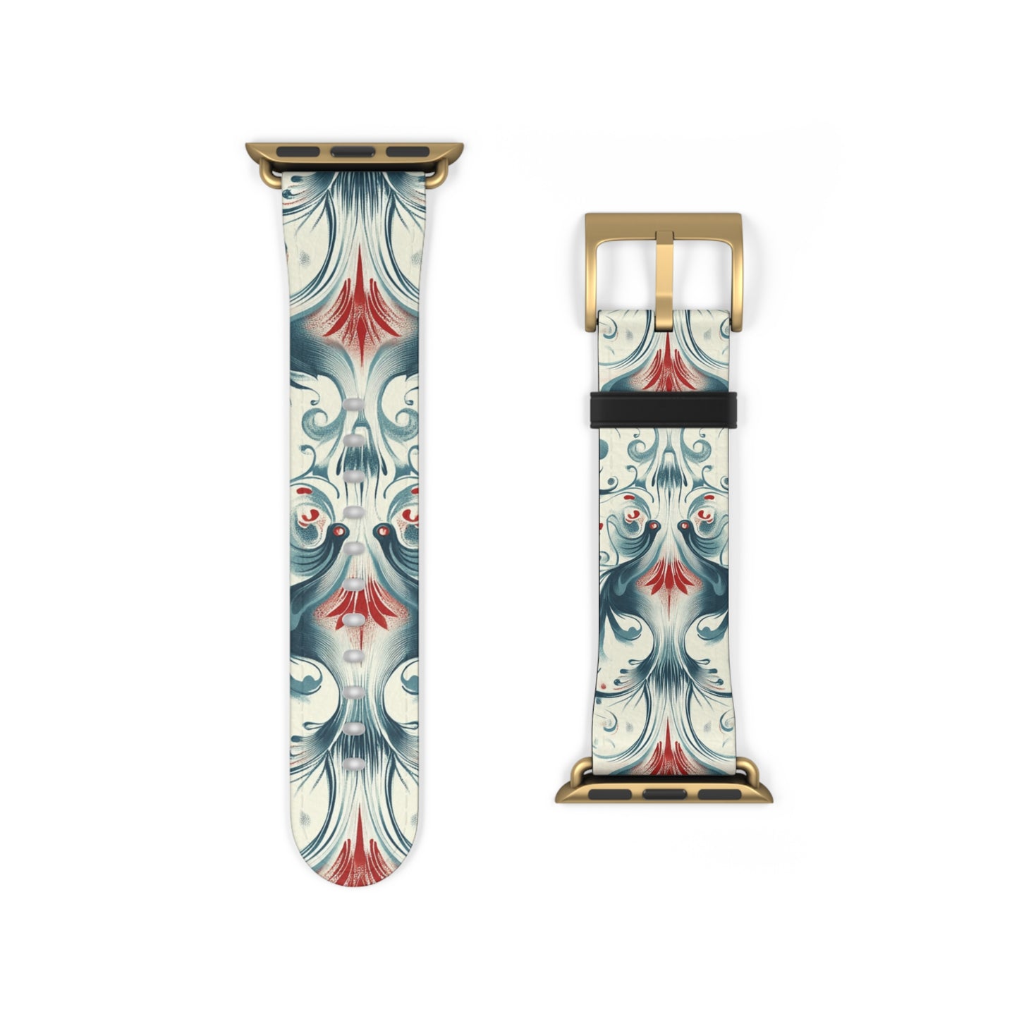 Vintage Floral Watch Band - Elegant Design for Apple Watch