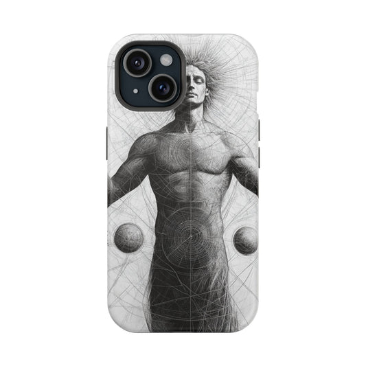 Artistic Magnetic Tough Case with Mystical Design
