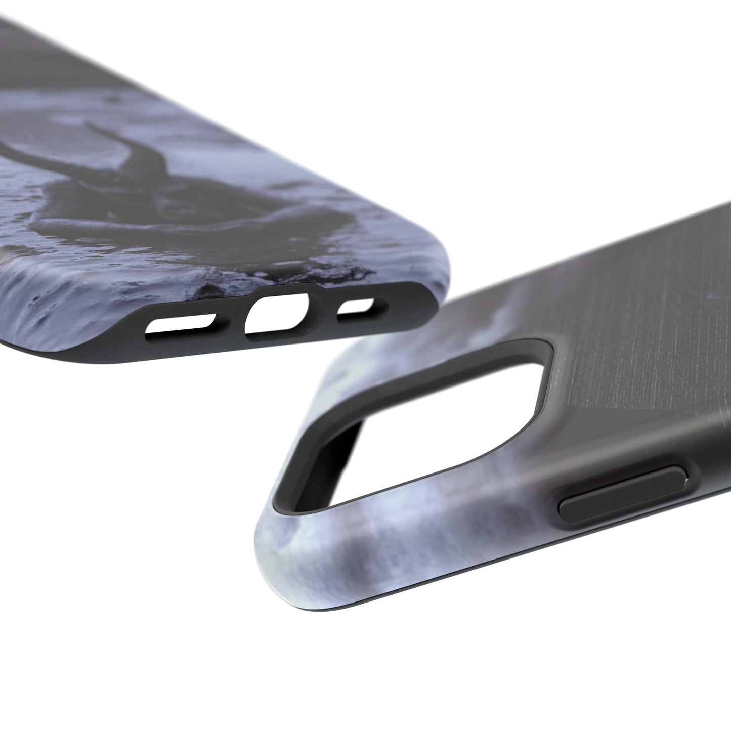 Luxurious MagSafe® Compatible iPhone Case - "Aquatic Nightmare" by Moxie-Jay