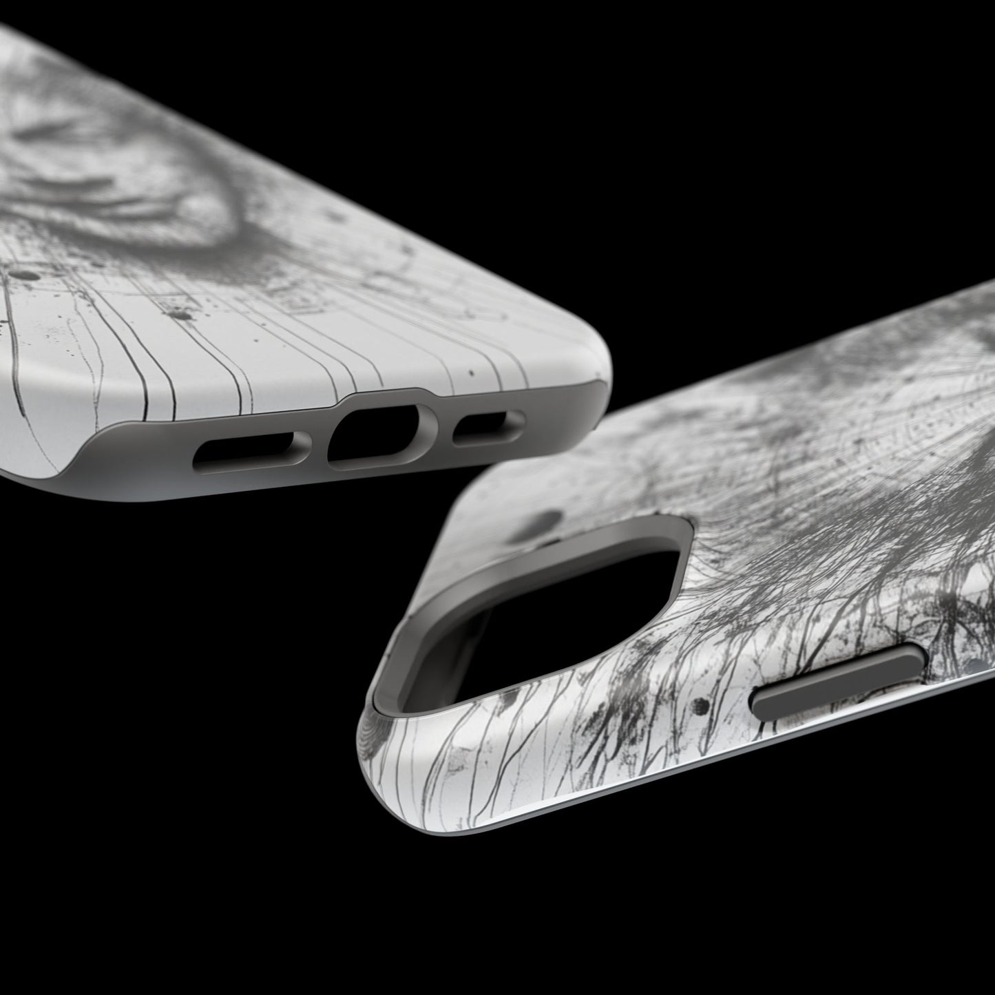 Artistic Magnetic Phone Case - Unique Design for Creative Minds