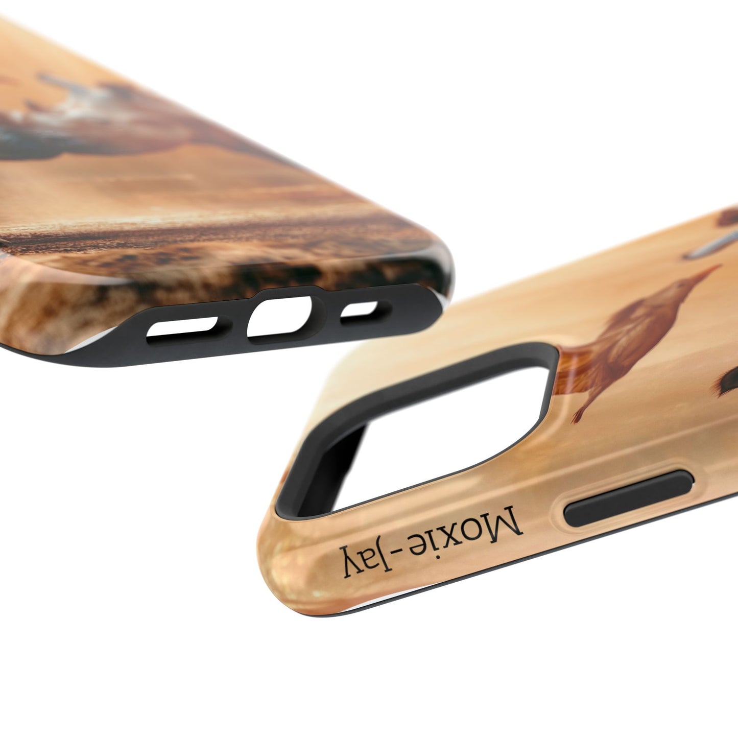 Wildlife Love Rhino Phone Case - Magnetic Tough Case with Nature Design