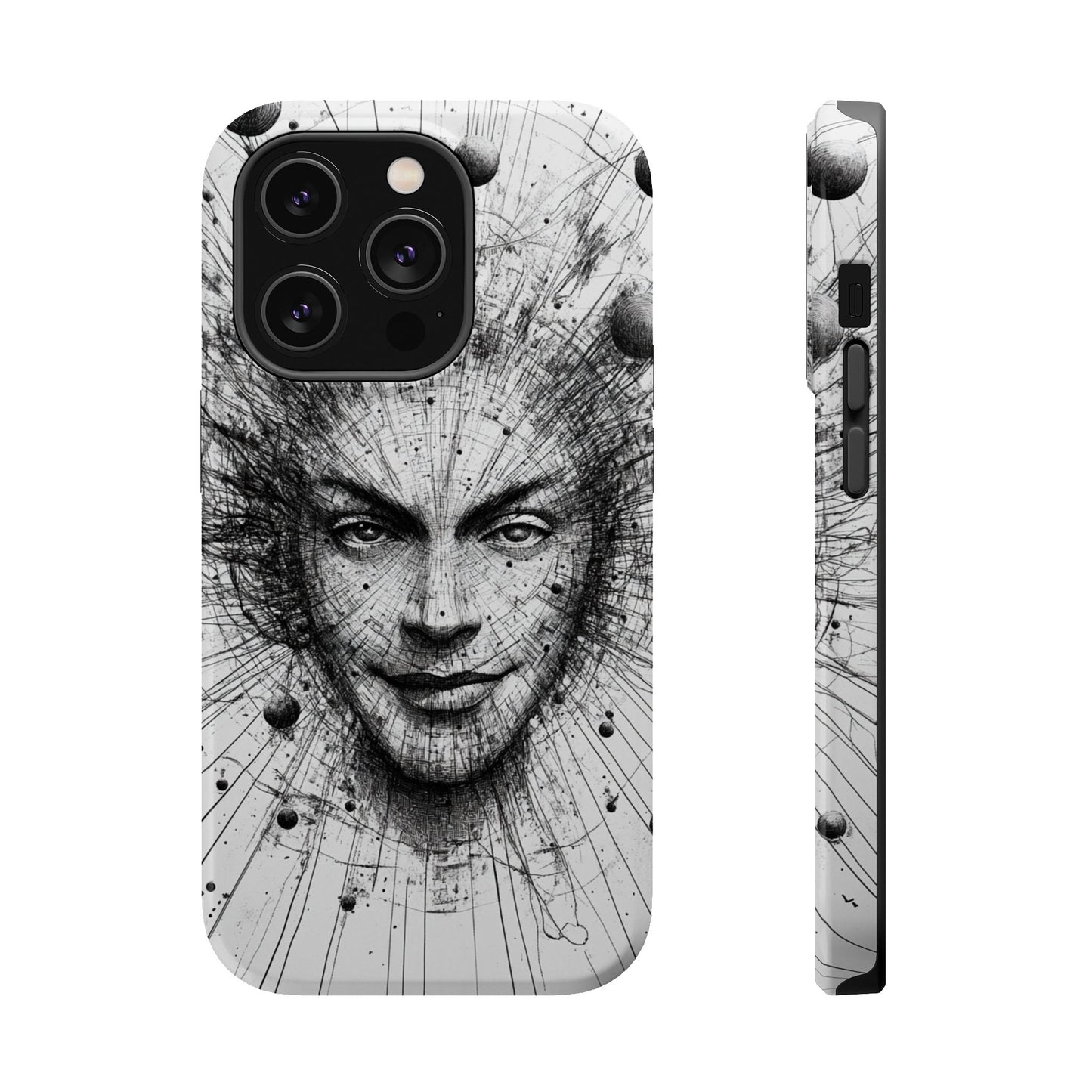 Artistic Magnetic Phone Case - Unique Design for Creative Minds