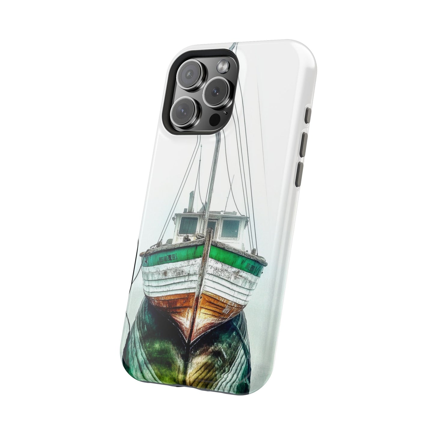 Seaside Boat Magnetic Tough Case - Nautical Phone Protector