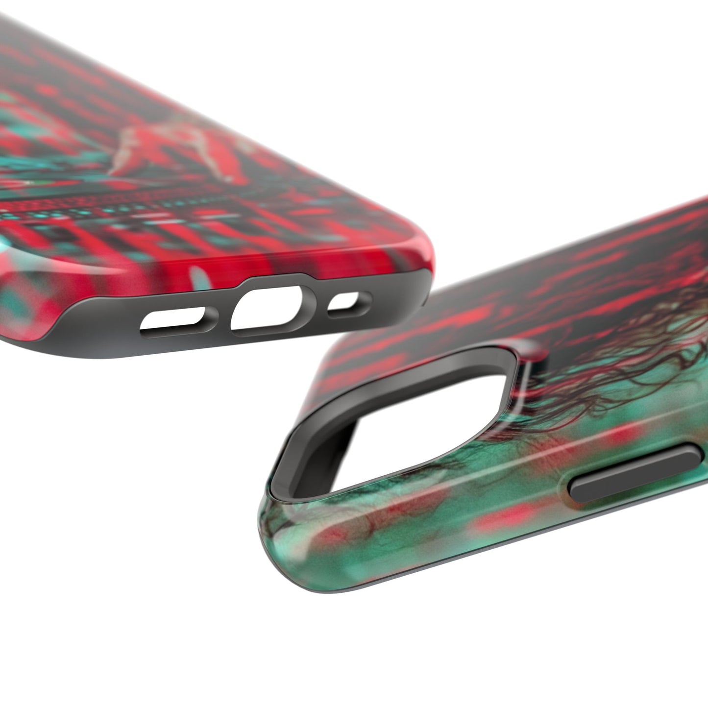 "Vinyl Virtuoso" Luxury Magnetic Wireless Charging iPhone Case by Moxie Jay