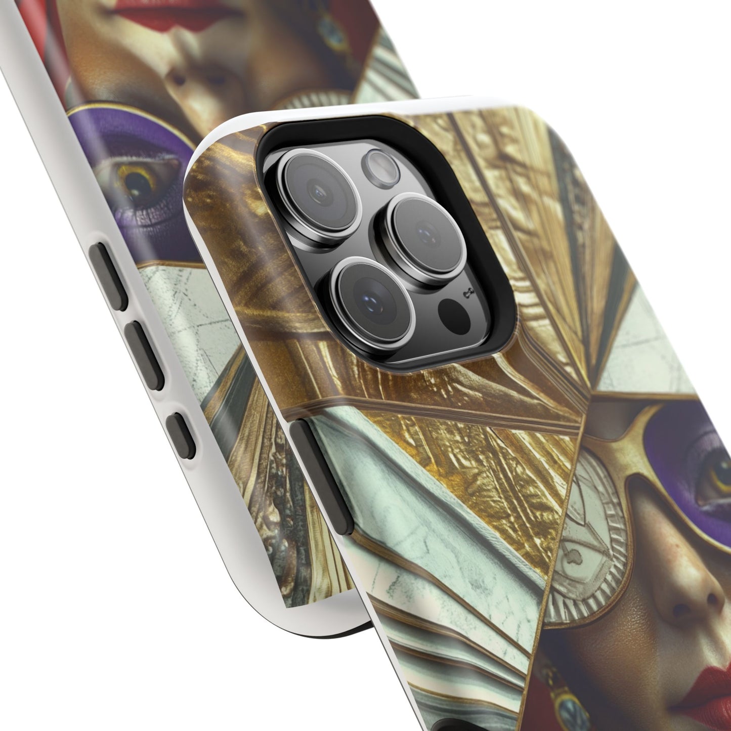 Phone Case - Wireless Charging - Original Art - Vanity Fair Women - Tough iPhone Protector