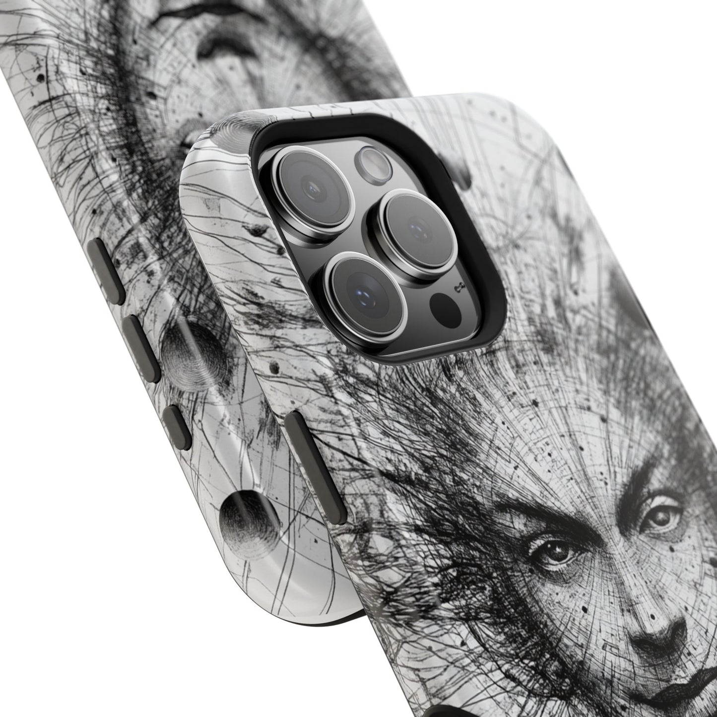 Artistic Magnetic Phone Case - Unique Design for Creative Minds