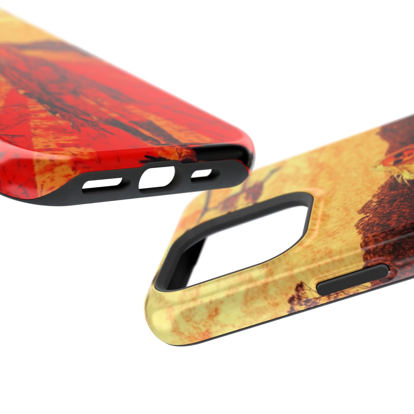 Retro Adventure Magnetic Tough Case - Bold Design for Film Lovers