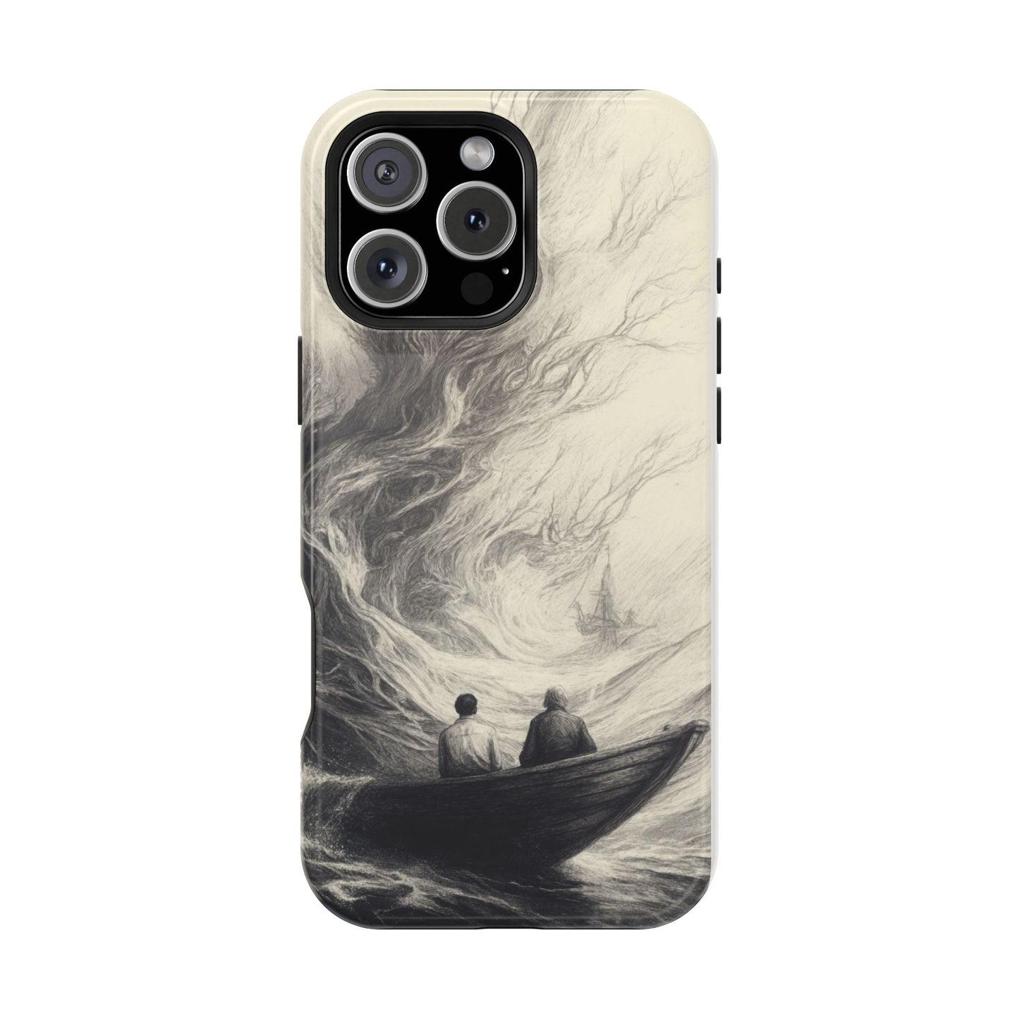 Artistic Magnetic Tough Cases for Phone - Stunning Ocean Wave Design
