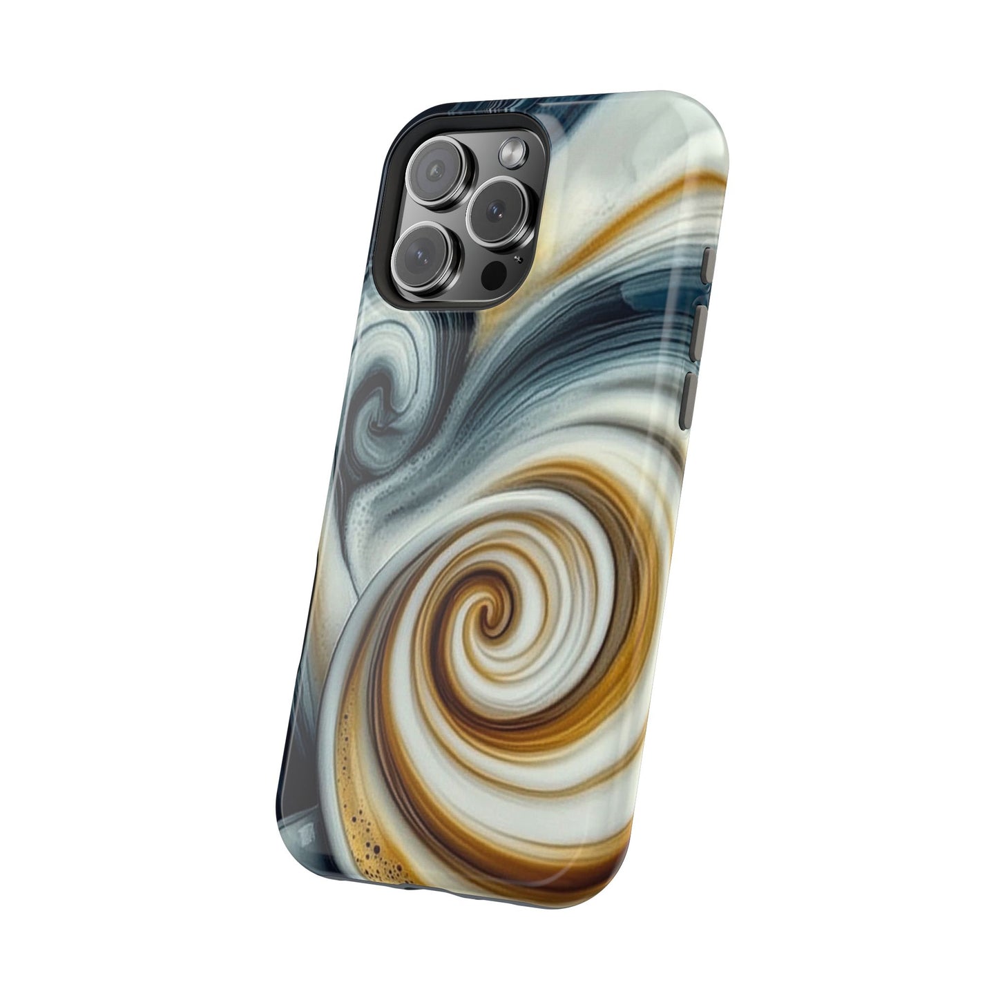 Artistic Magnetic Tough Cases - Swirl Design for iPhone