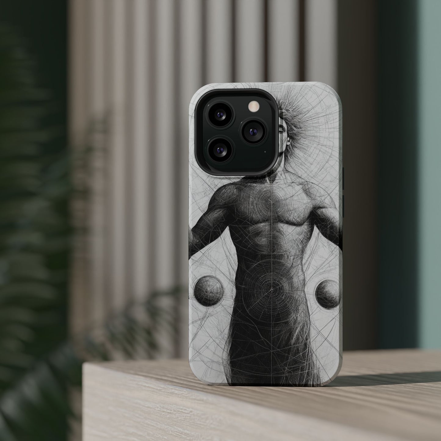 Artistic Magnetic Tough Case with Mystical Design