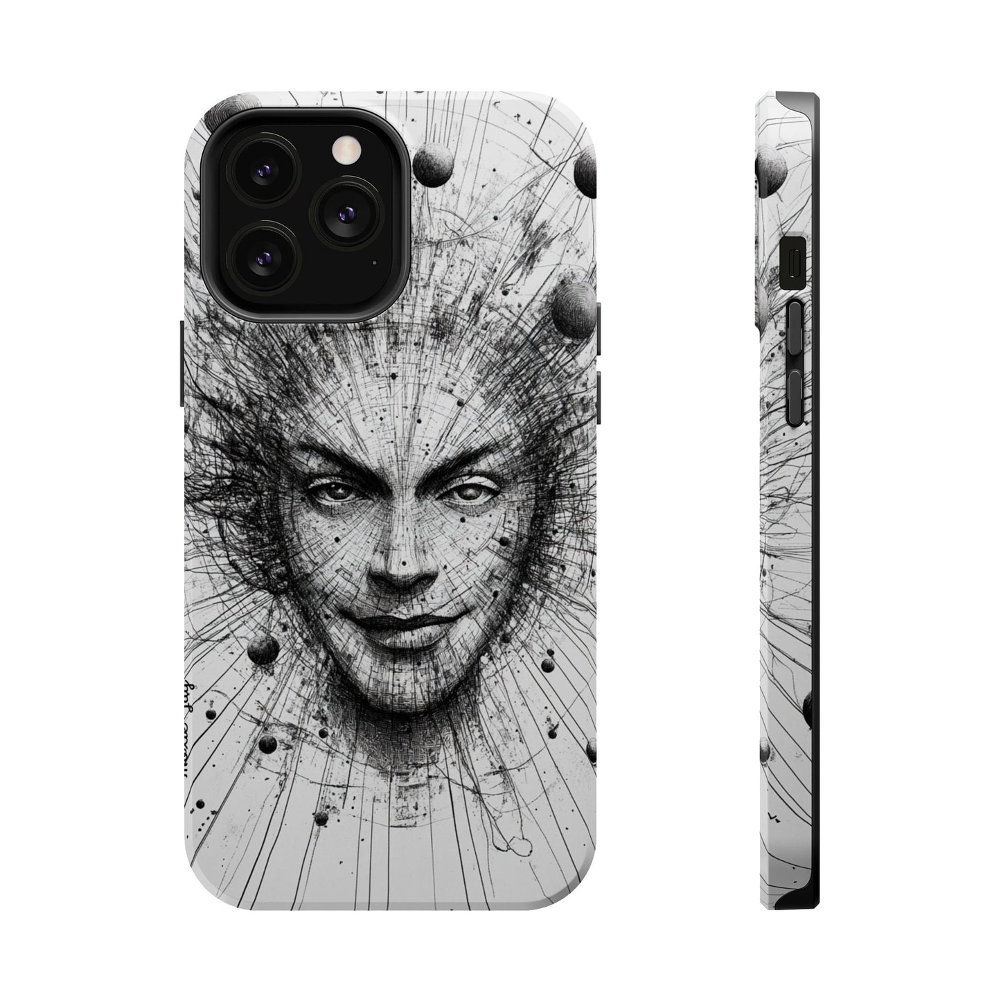 Artistic Magnetic Phone Case - Unique Design for Creative Minds