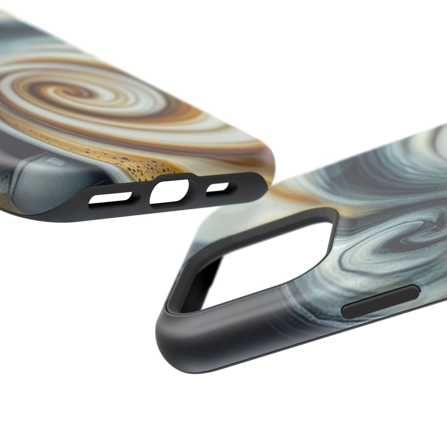 Artistic Magnetic Tough Cases - Swirl Design for iPhone