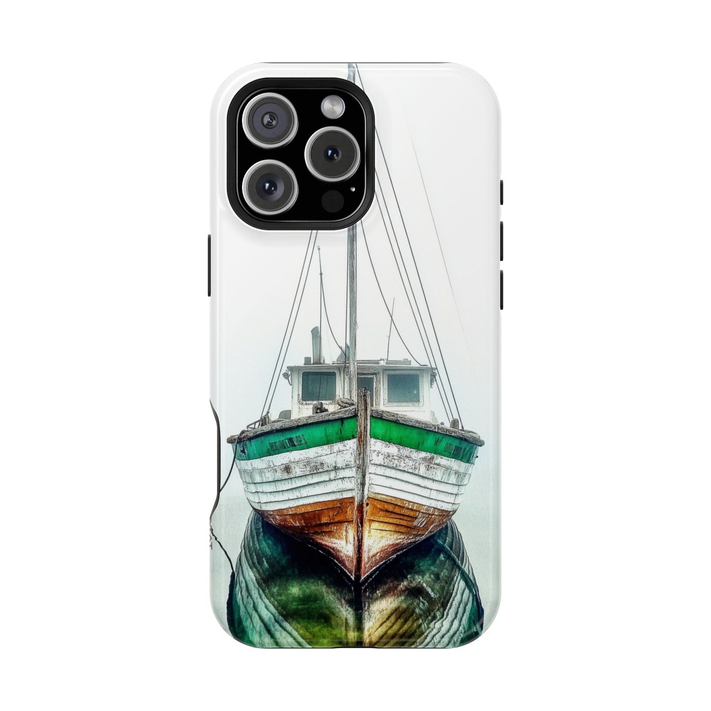 Seaside Boat Magnetic Tough Case - Nautical Phone Protector