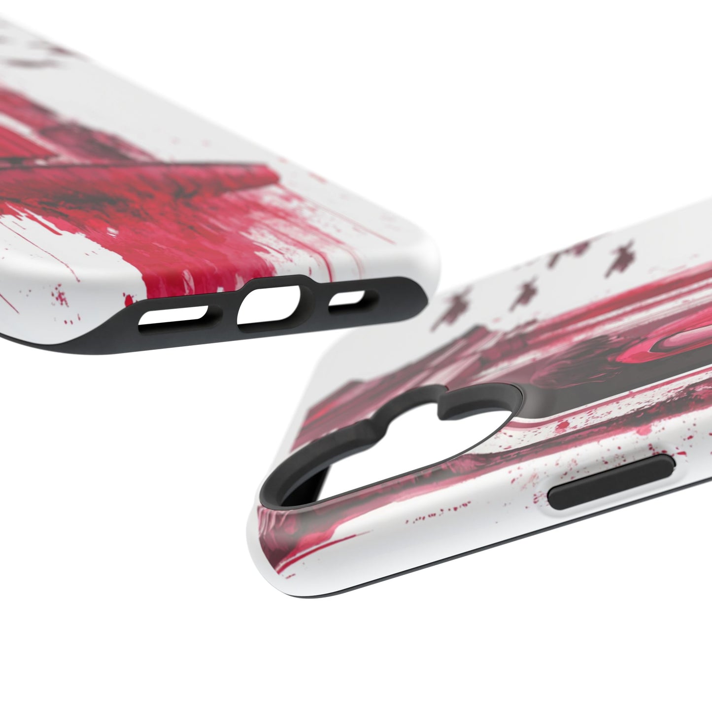 Luxurious MagSafe® Compatible iPhone Case - "Resilience in Ruins" by Moxie-Jay