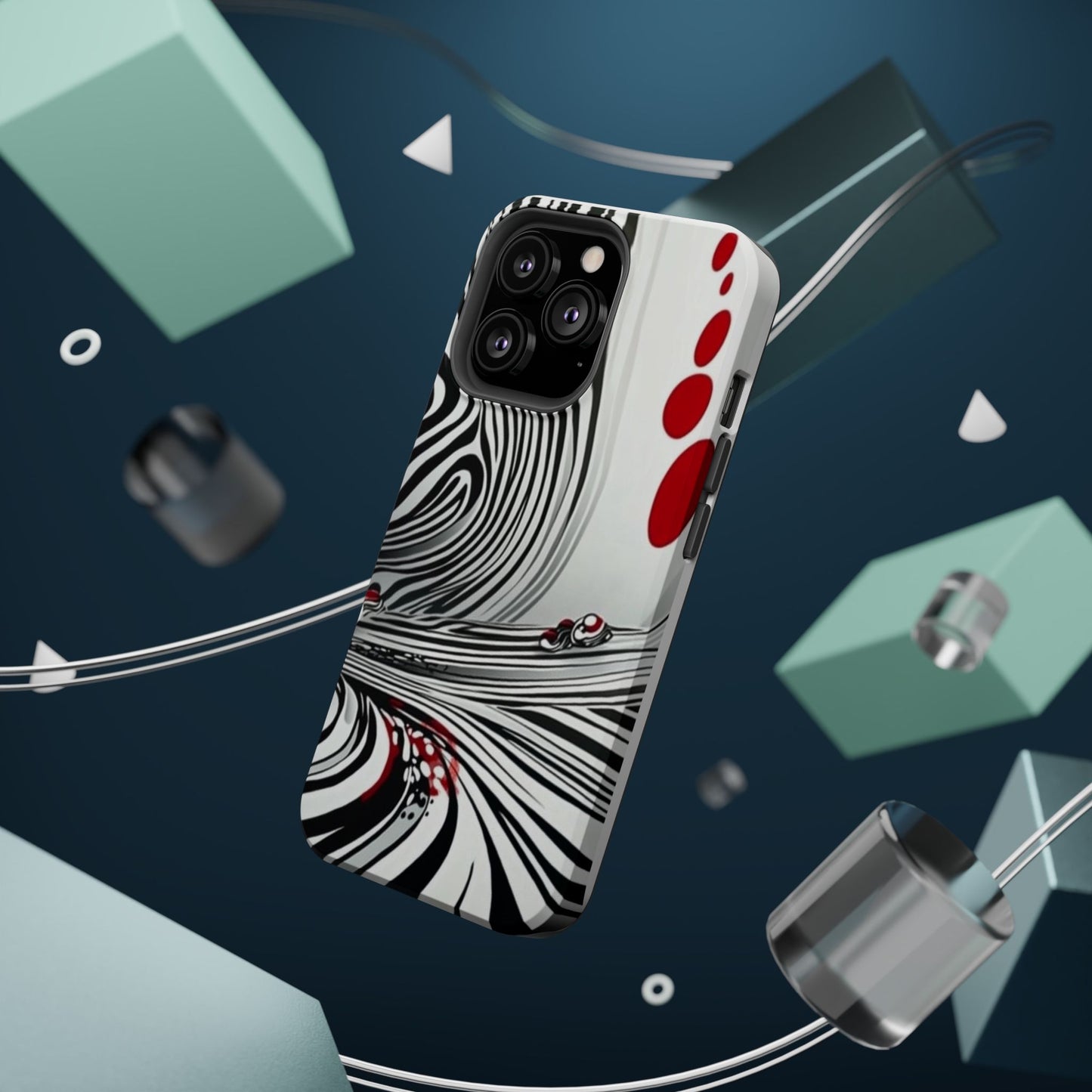 Warp Zone: Moxie J's Magnetic Tough Case - Where Artistry Meets Unmatched Protection