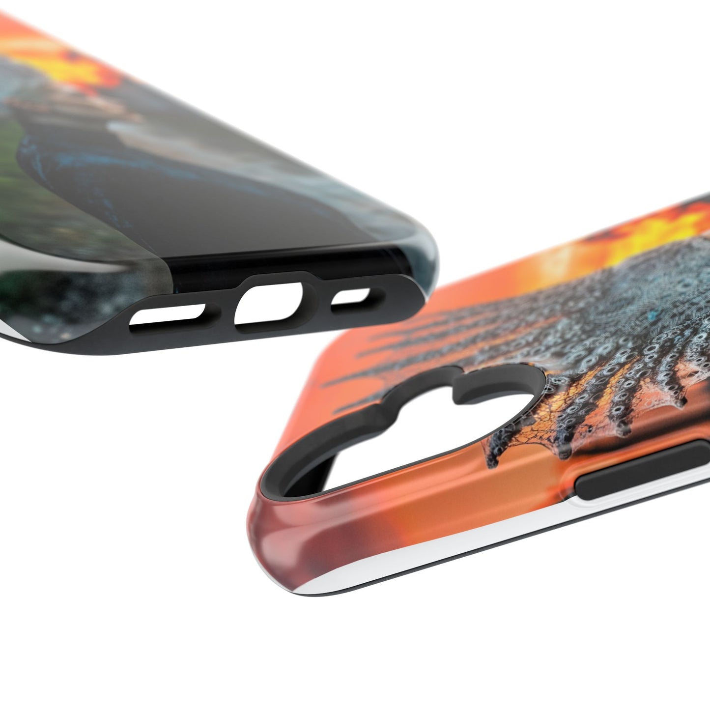 Sunset Goddess" Magnetic Wireless Charging iPhone Case by Moxie Jay