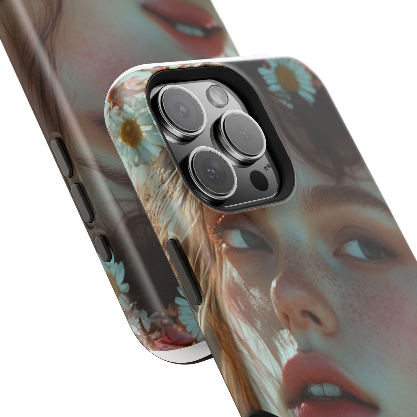 Phone Case Angelic Redhead Fashion Editorial Style