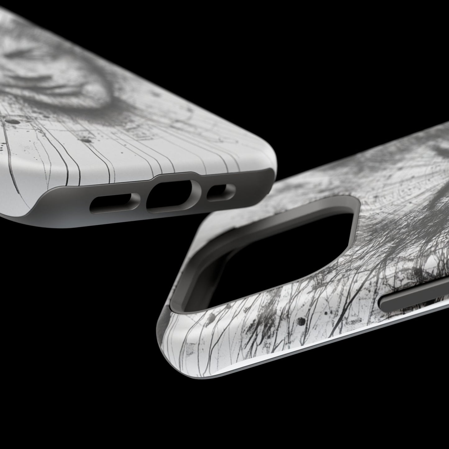 Artistic Magnetic Phone Case - Unique Design for Creative Minds