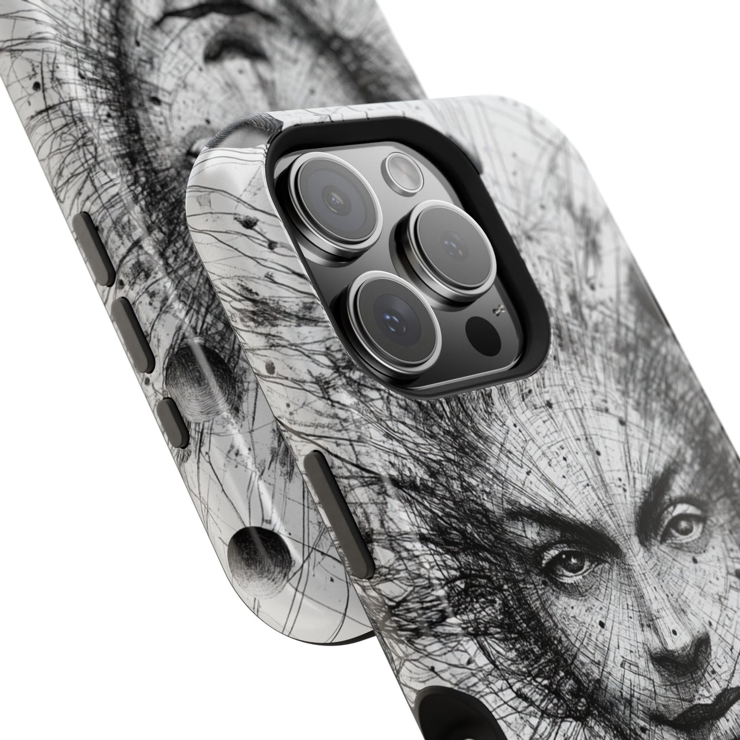 Artistic Magnetic Phone Case - Unique Design for Creative Minds