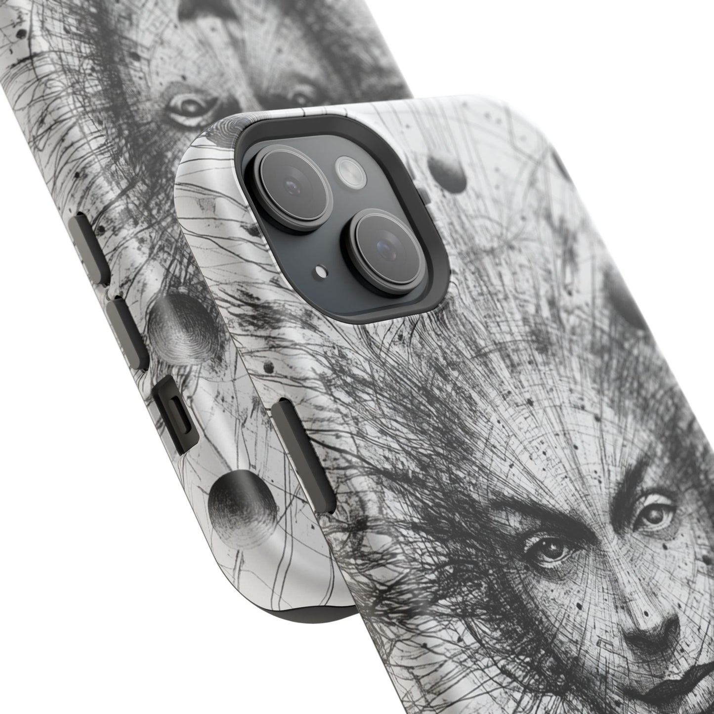 Artistic Magnetic Phone Case - Unique Design for Creative Minds
