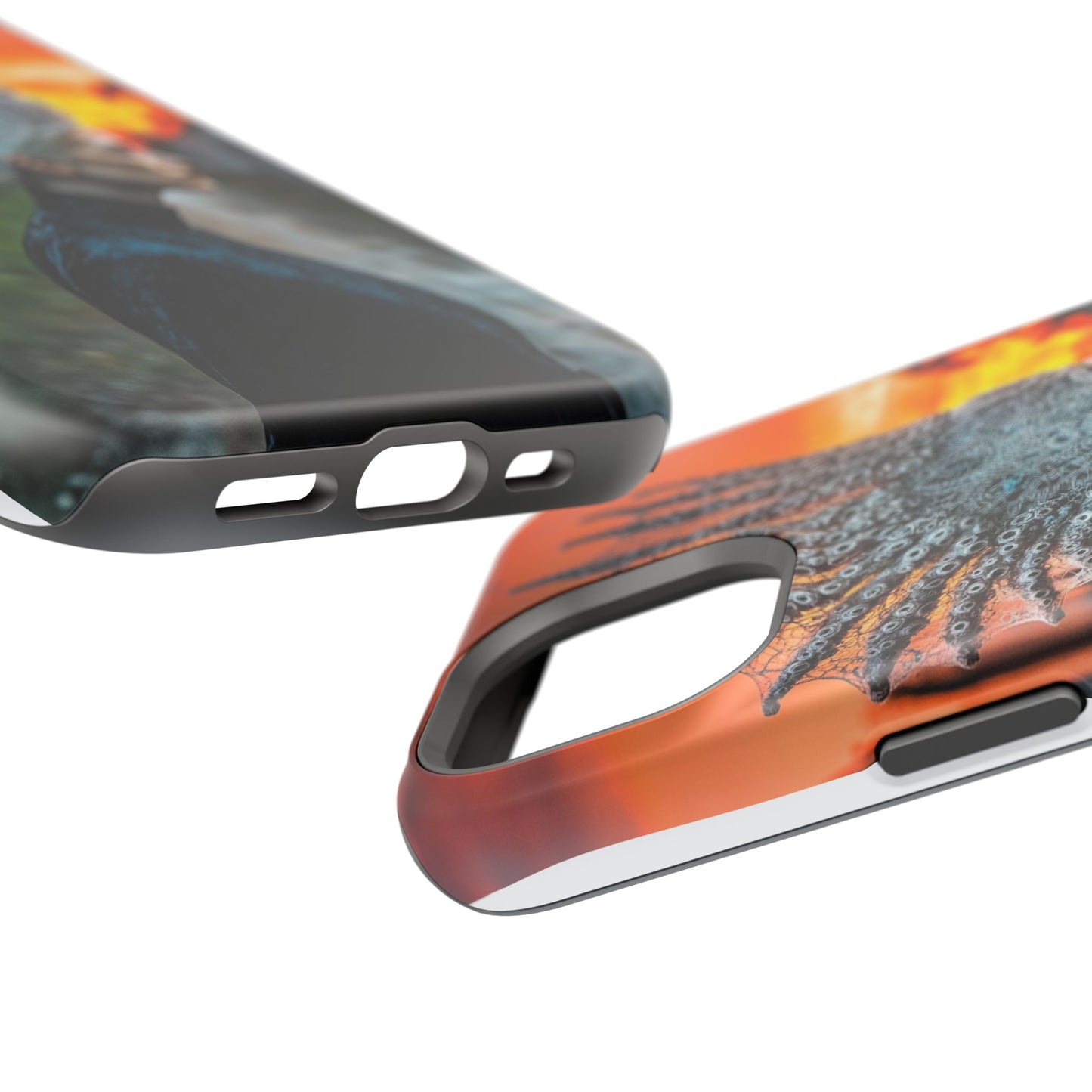 Sunset Goddess" Magnetic Wireless Charging iPhone Case by Moxie Jay