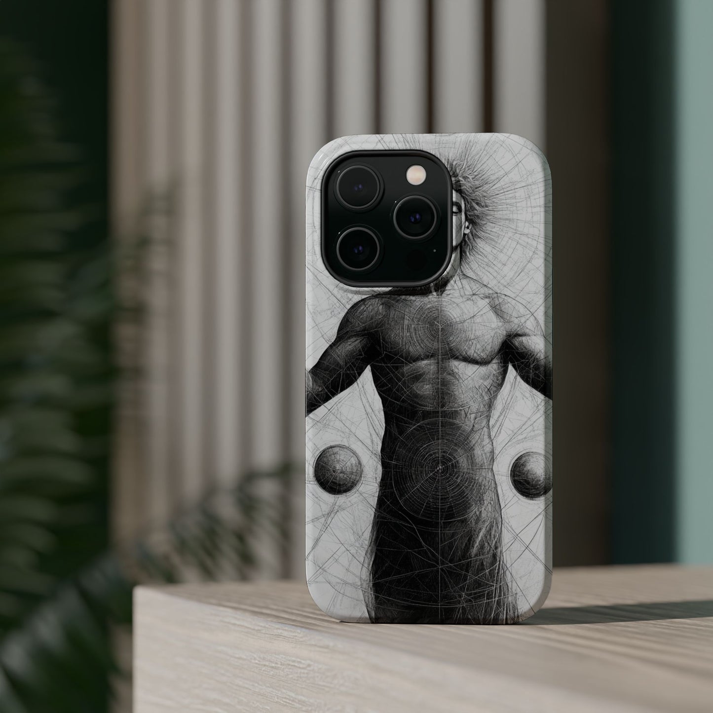 Artistic Magnetic Tough Case with Mystical Design