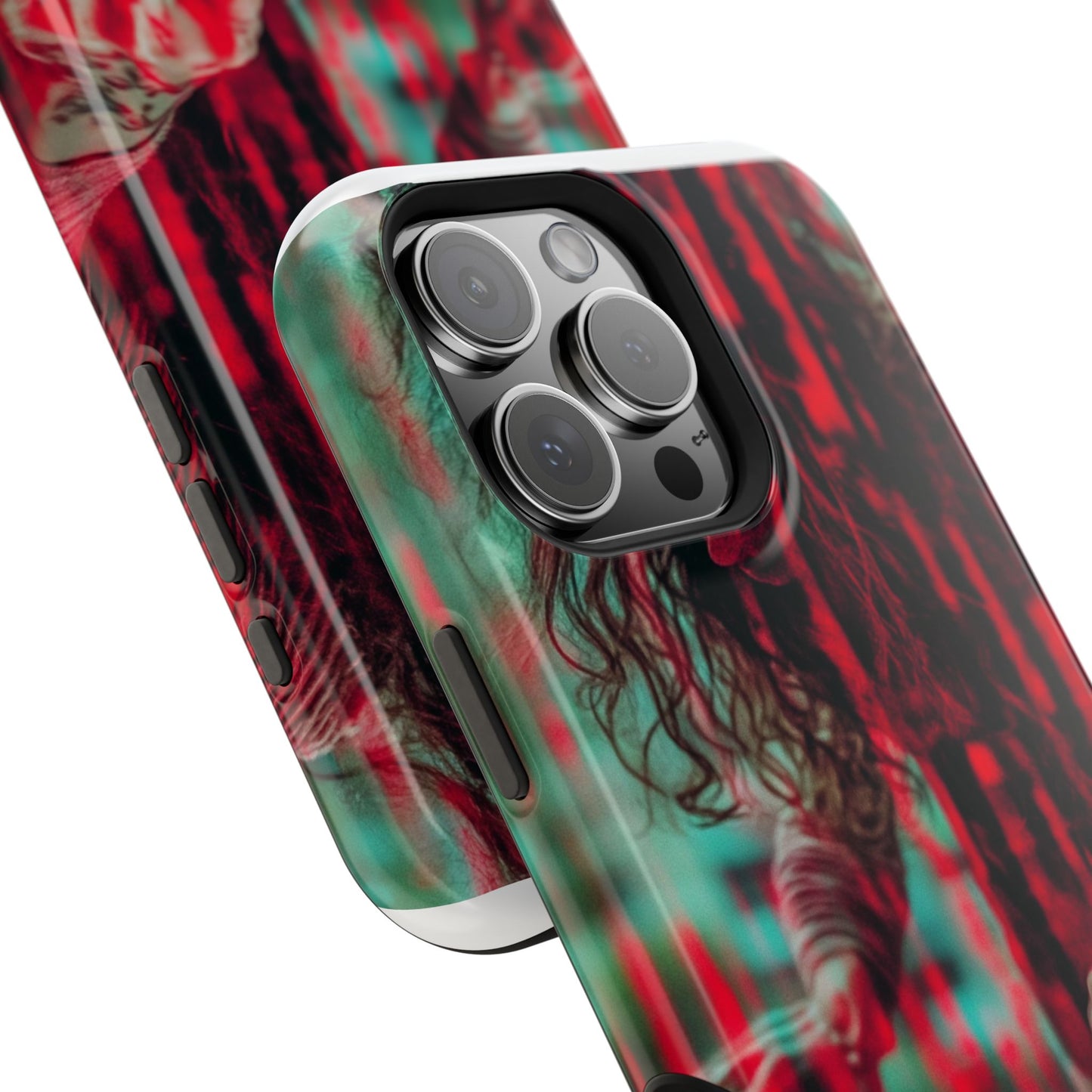 "Vinyl Virtuoso" Luxury Magnetic Wireless Charging iPhone Case by Moxie Jay