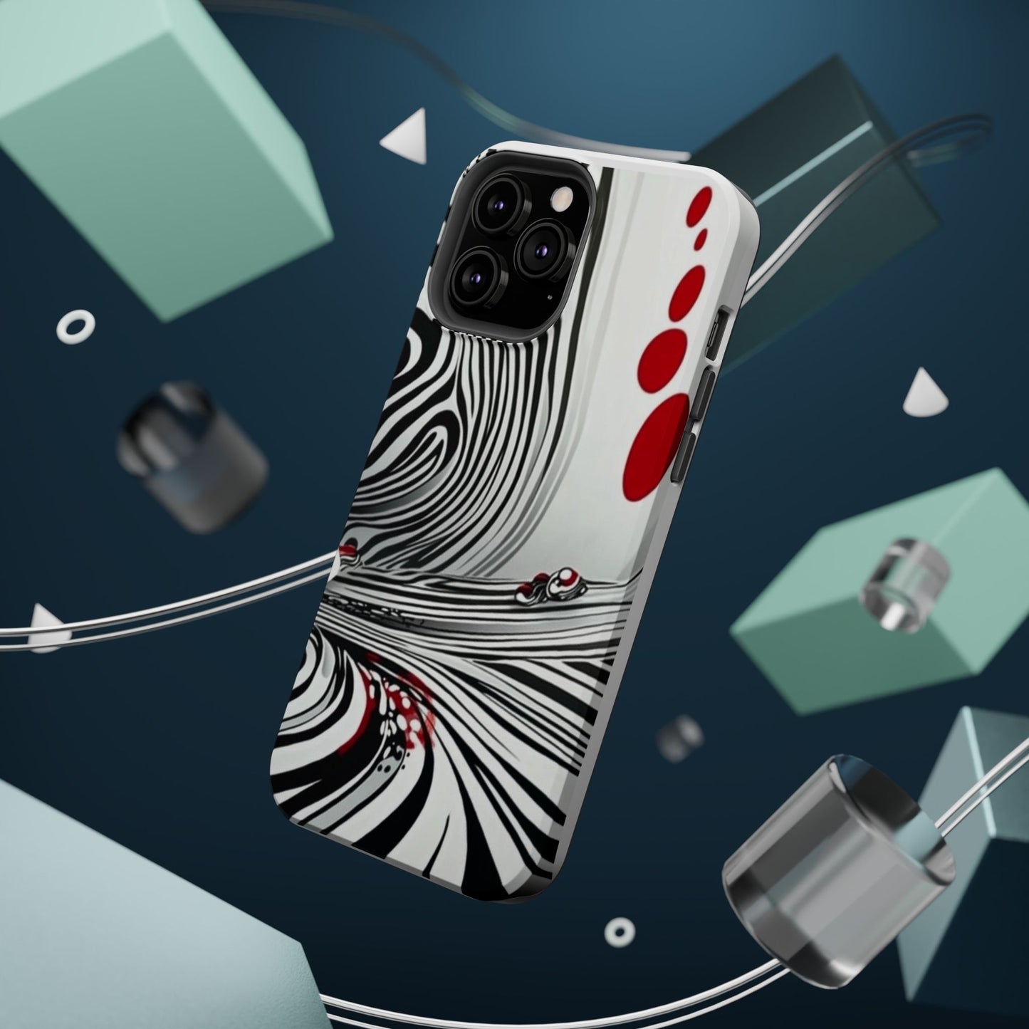 Warp Zone: Moxie J's Magnetic Tough Case - Where Artistry Meets Unmatched Protection