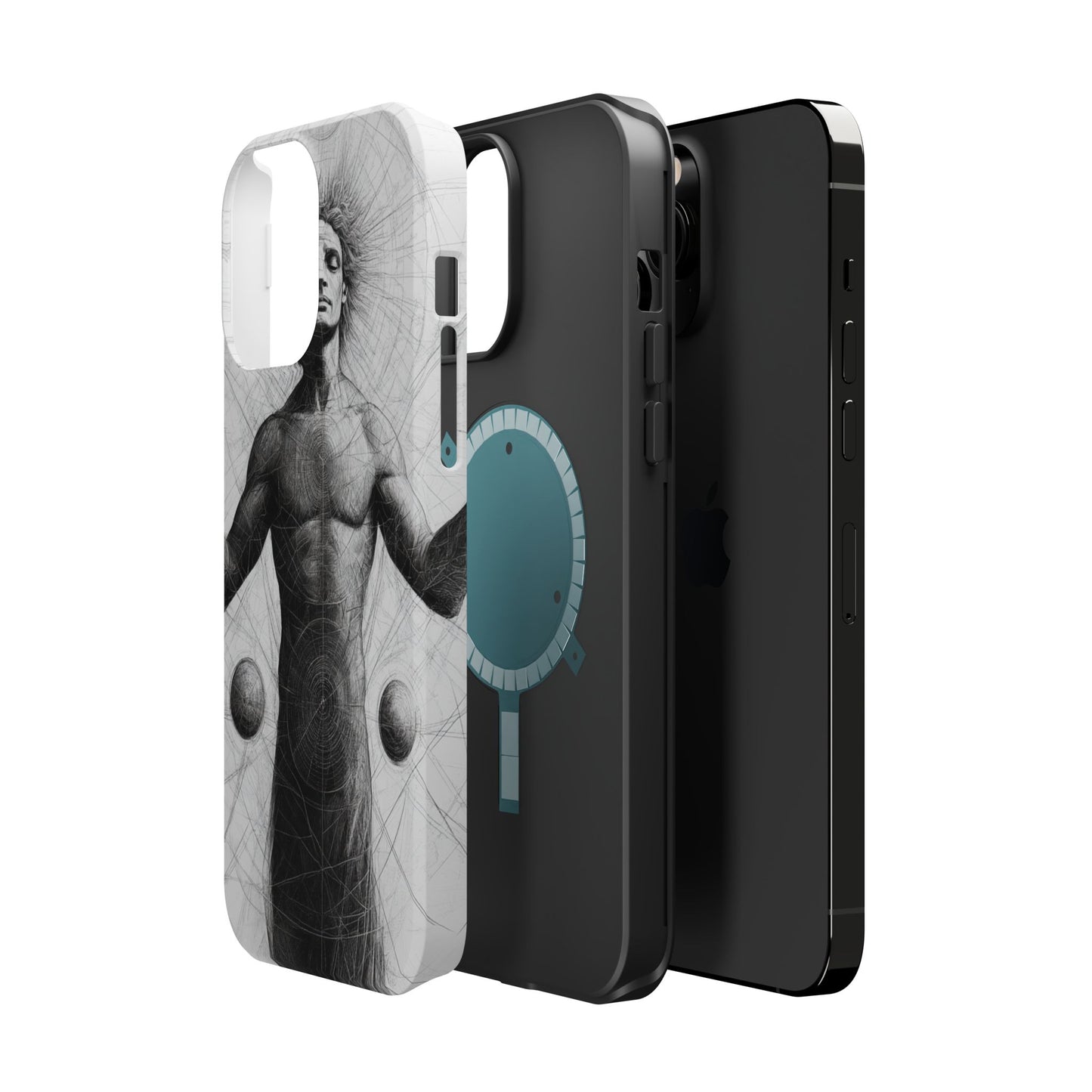 Artistic Magnetic Tough Case with Mystical Design