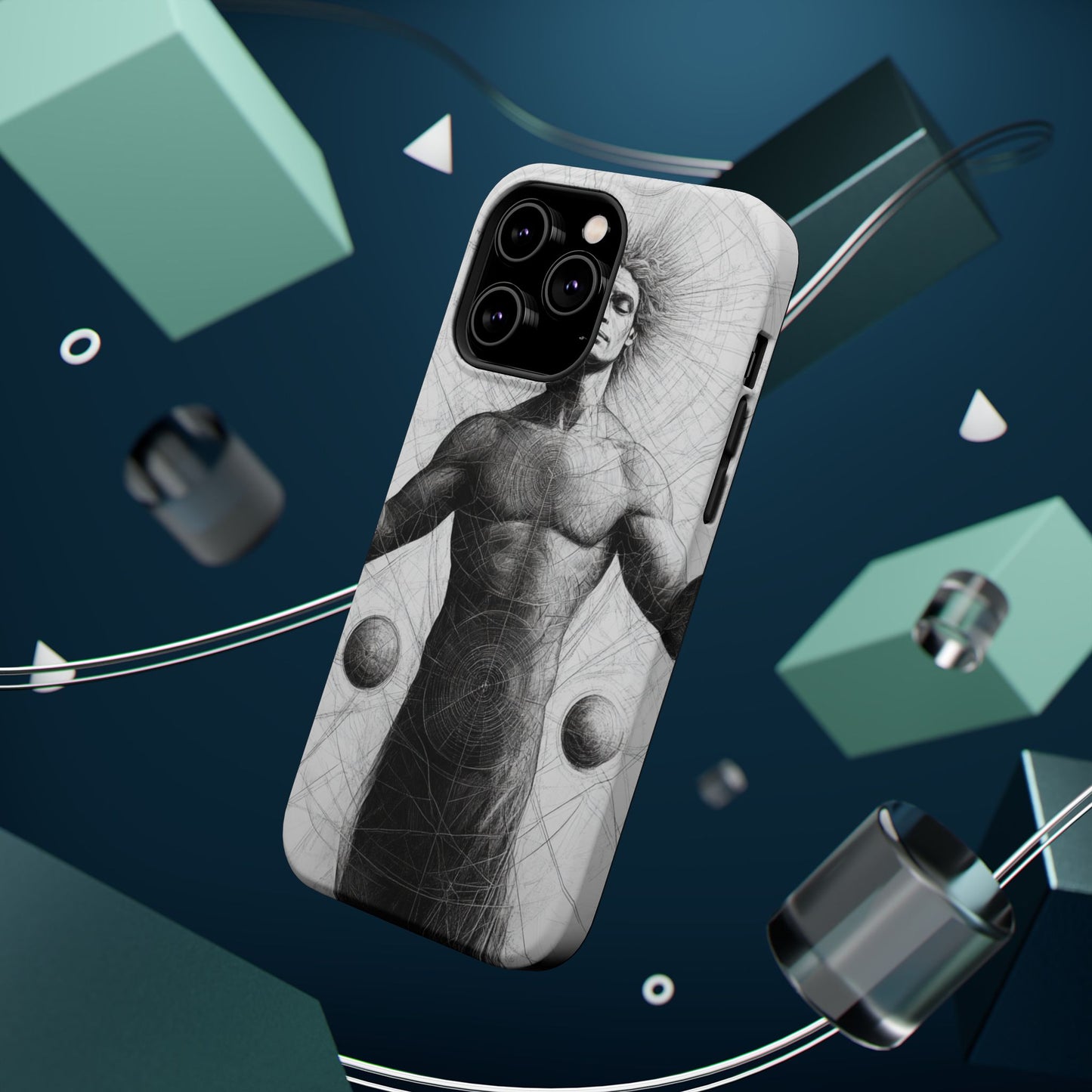 Artistic Magnetic Tough Case with Mystical Design