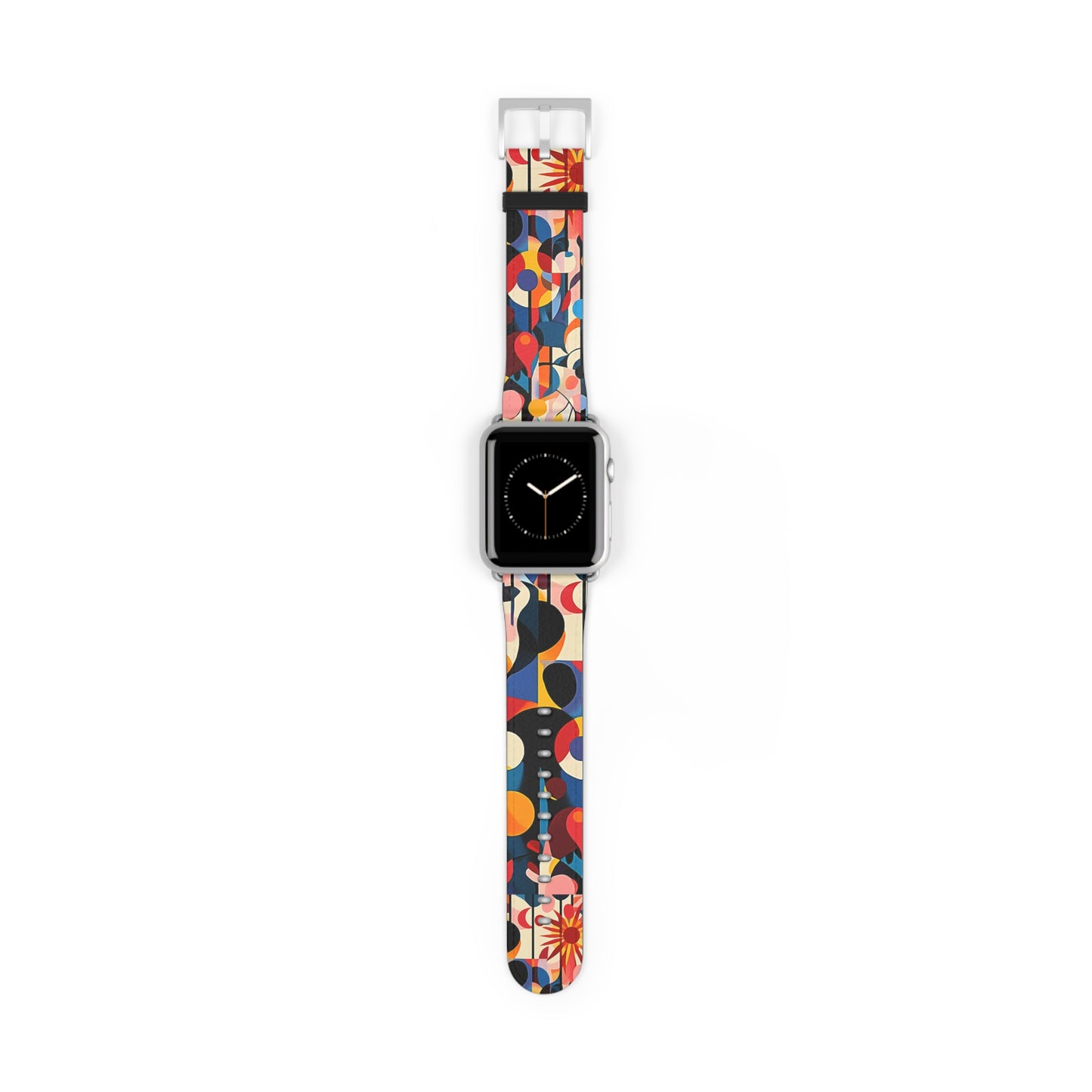Colorful Geometric Watch Band – Stylish Accessory for Any Occasion