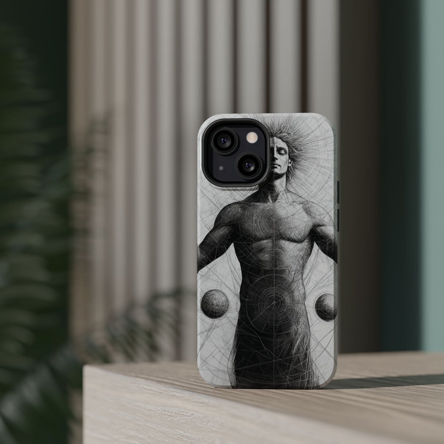 Artistic Magnetic Tough Case with Mystical Design