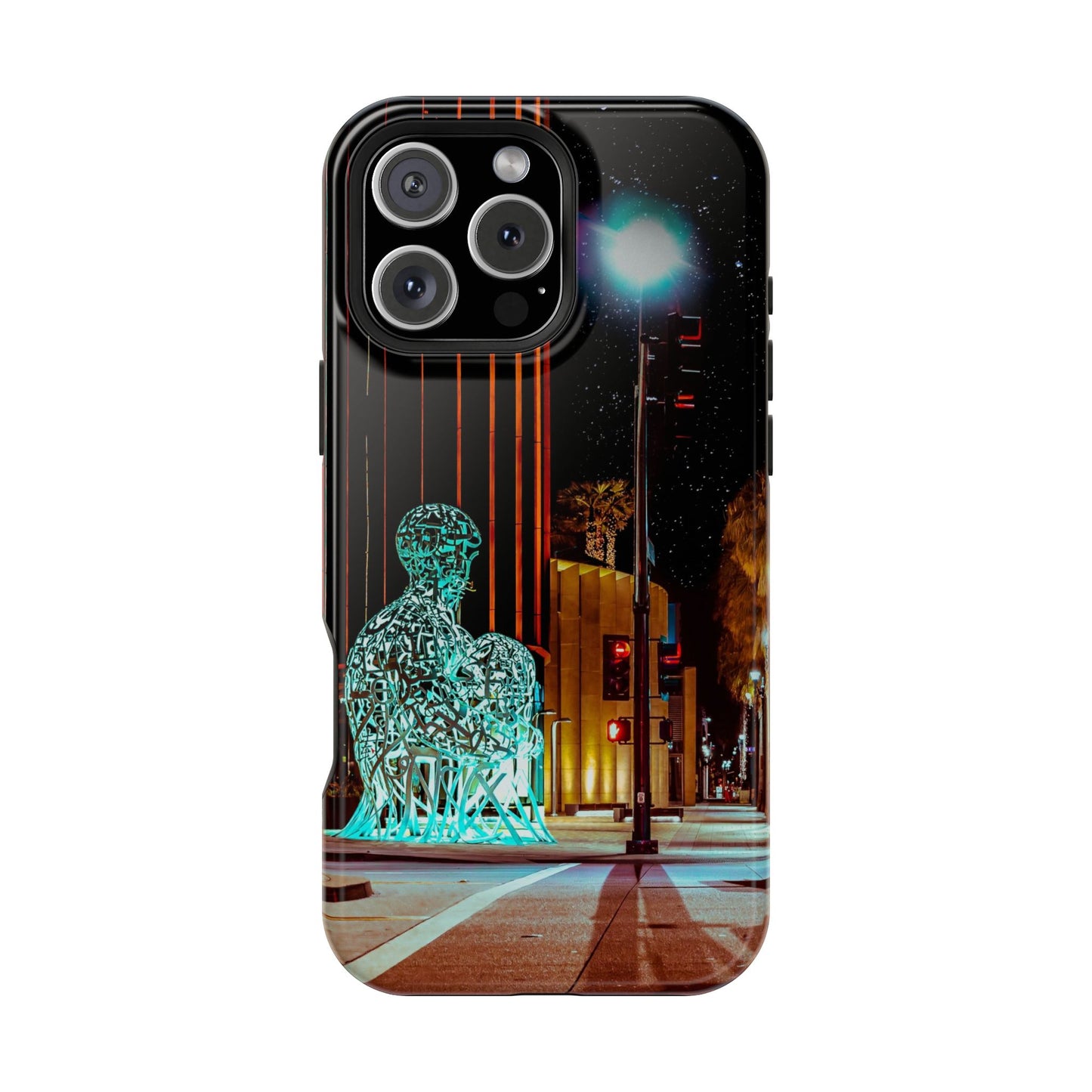 Phone Case - Artistic Street Sculpture Design Photographed by Moxie-Jay